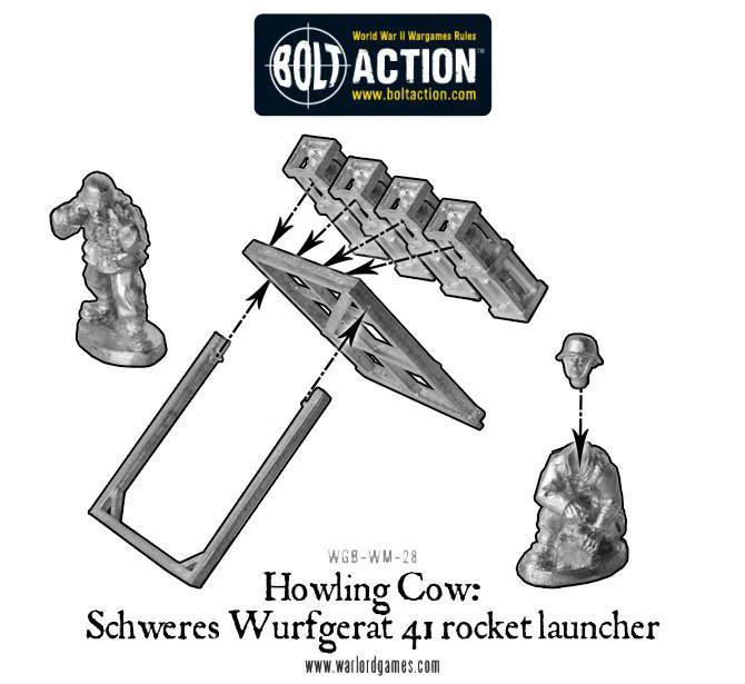 German Heer Howling Cow rocket launcher (1943-45) - Image 5