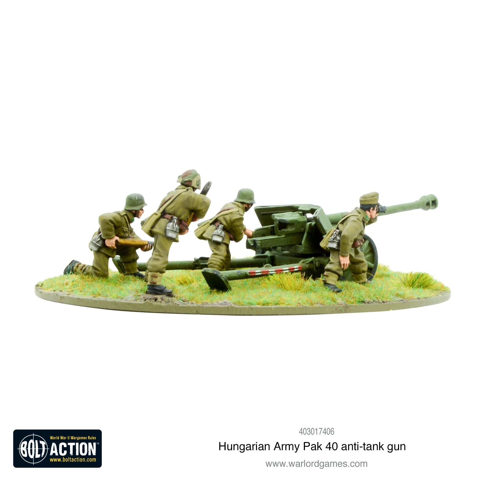 Hungarian Army Pak 40 anti-tank gun - Image 3