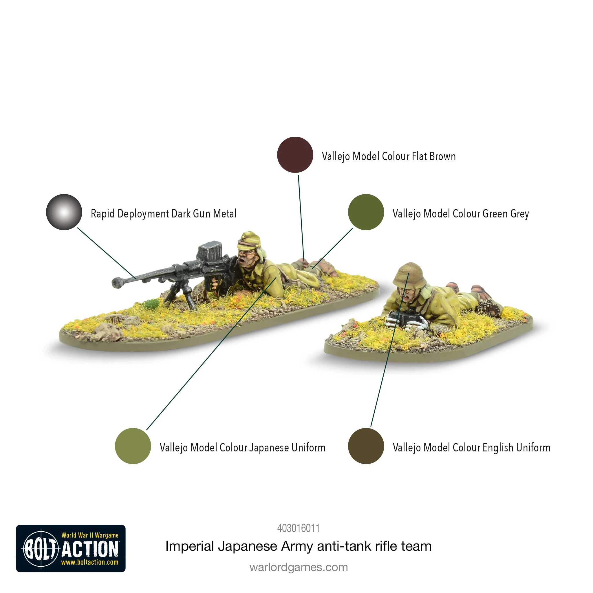 Imperial Japanese Army anti-tank rifle team - Image 3