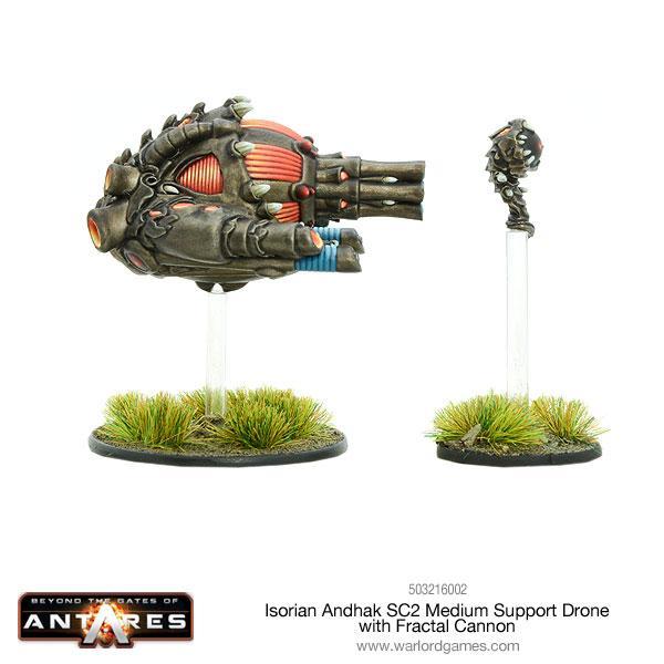 Isorian Andhak SC2 Medium Support Drone Fractal Cannon - Image 2
