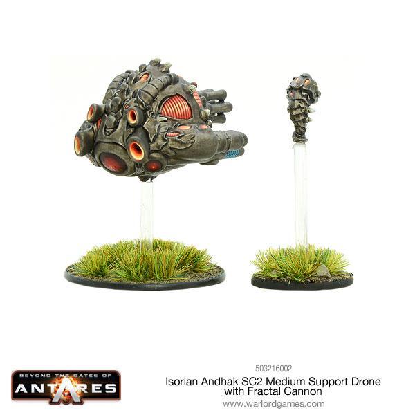 Isorian Andhak SC2 Medium Support Drone Fractal Cannon - Image 3