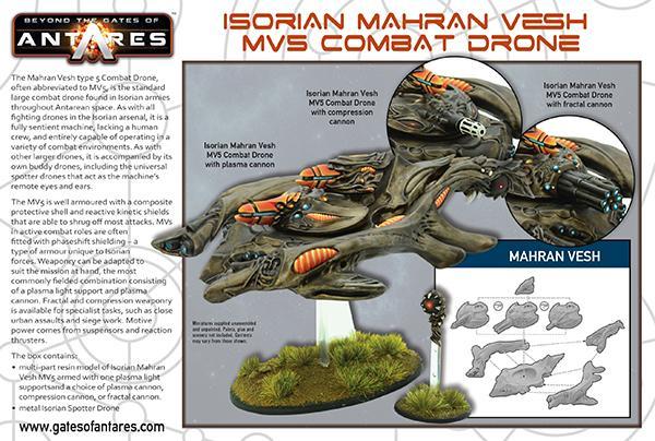 Isorian Mahran Vesh MV5 combat drone - Image 10