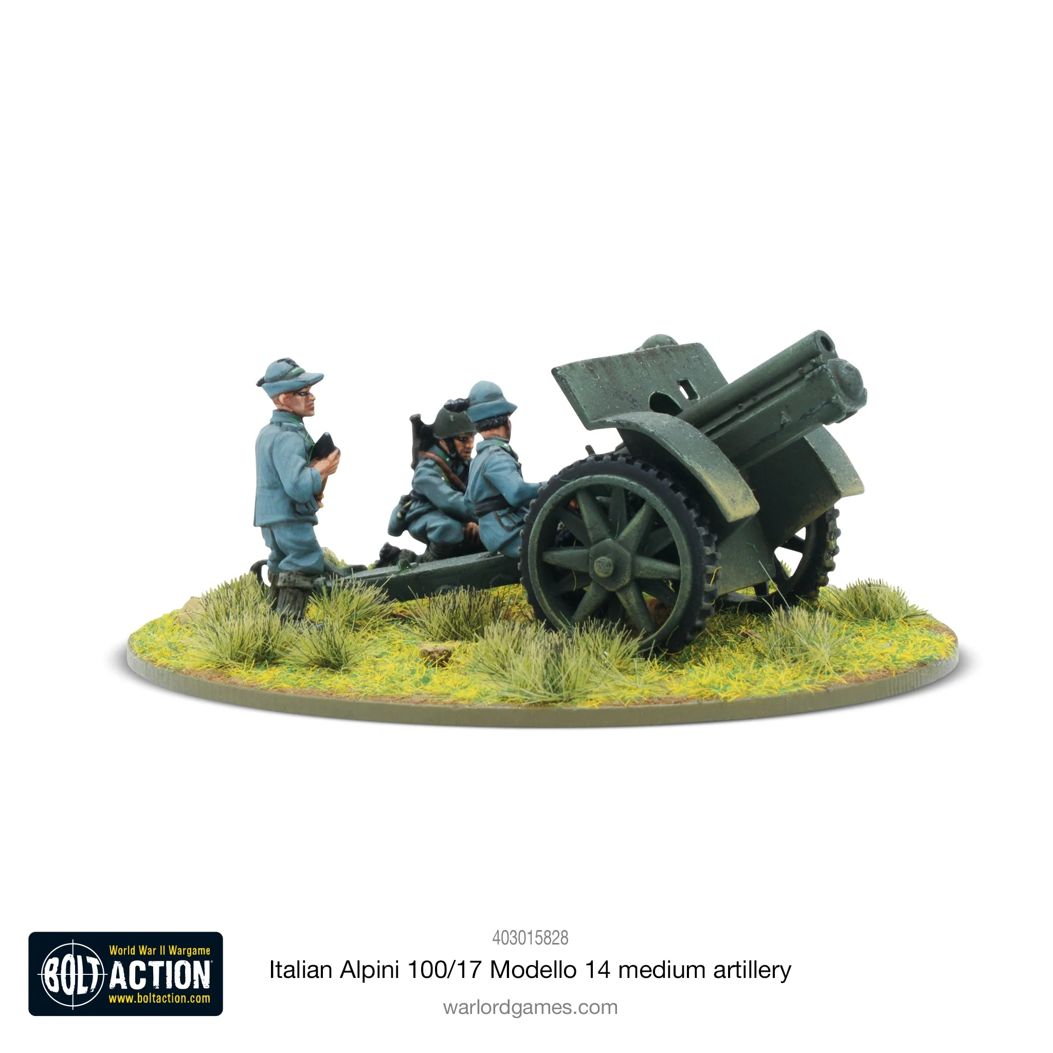 Italian Alpini 100/17 Modello 14 Medium Artillery - Image 2