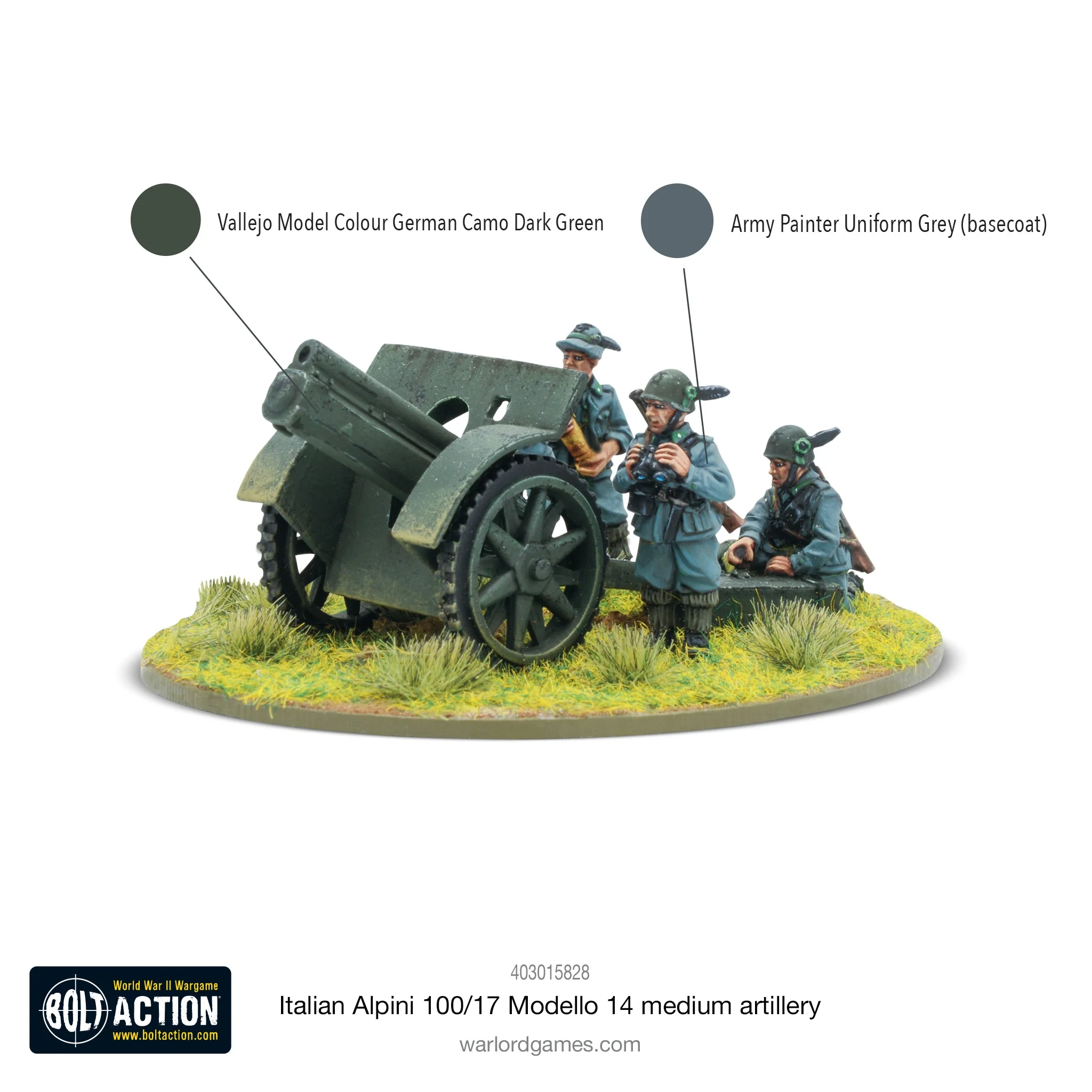 Italian Alpini 100/17 Modello 14 Medium Artillery - Image 5