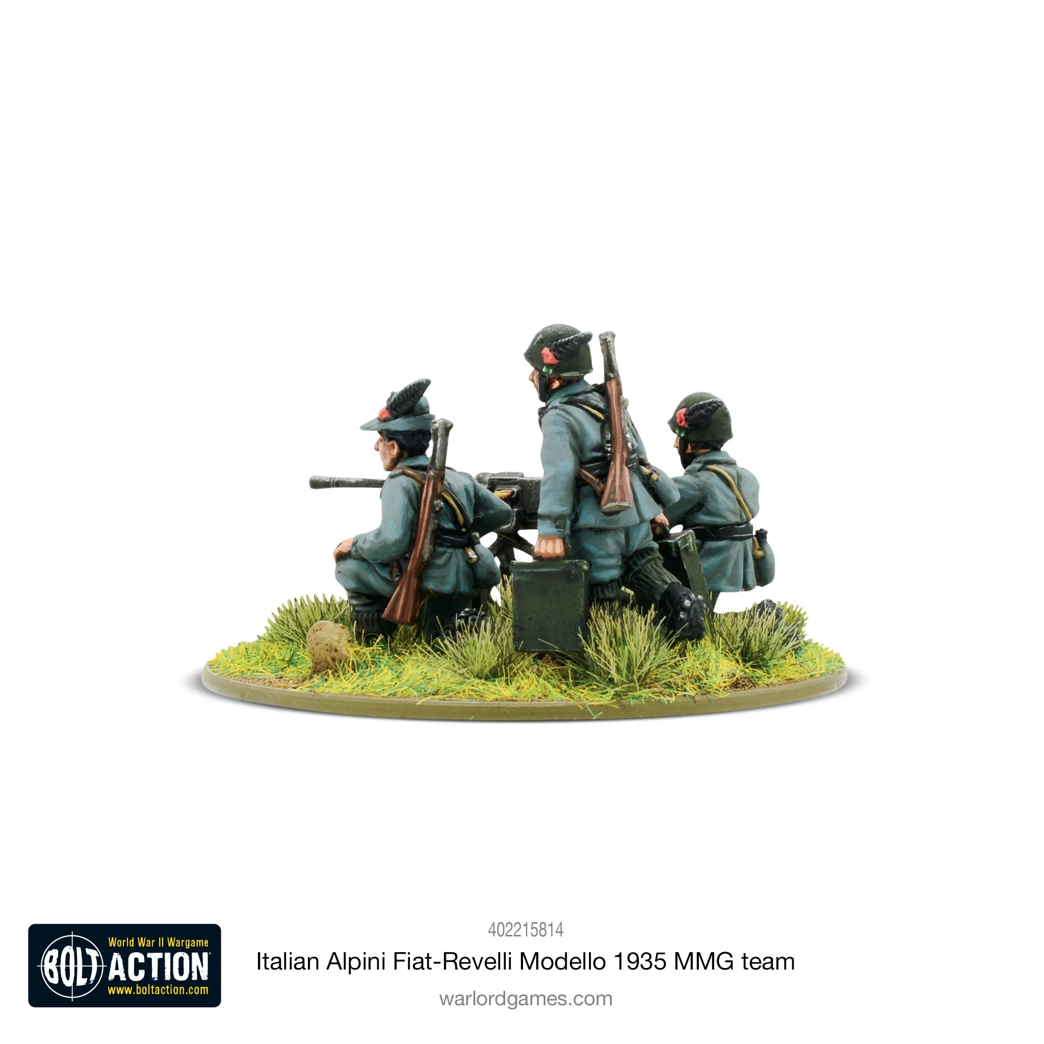 Italian Alpini Fiat-Revelli Modello 1935 Medium Machine Gun Team - Image 3