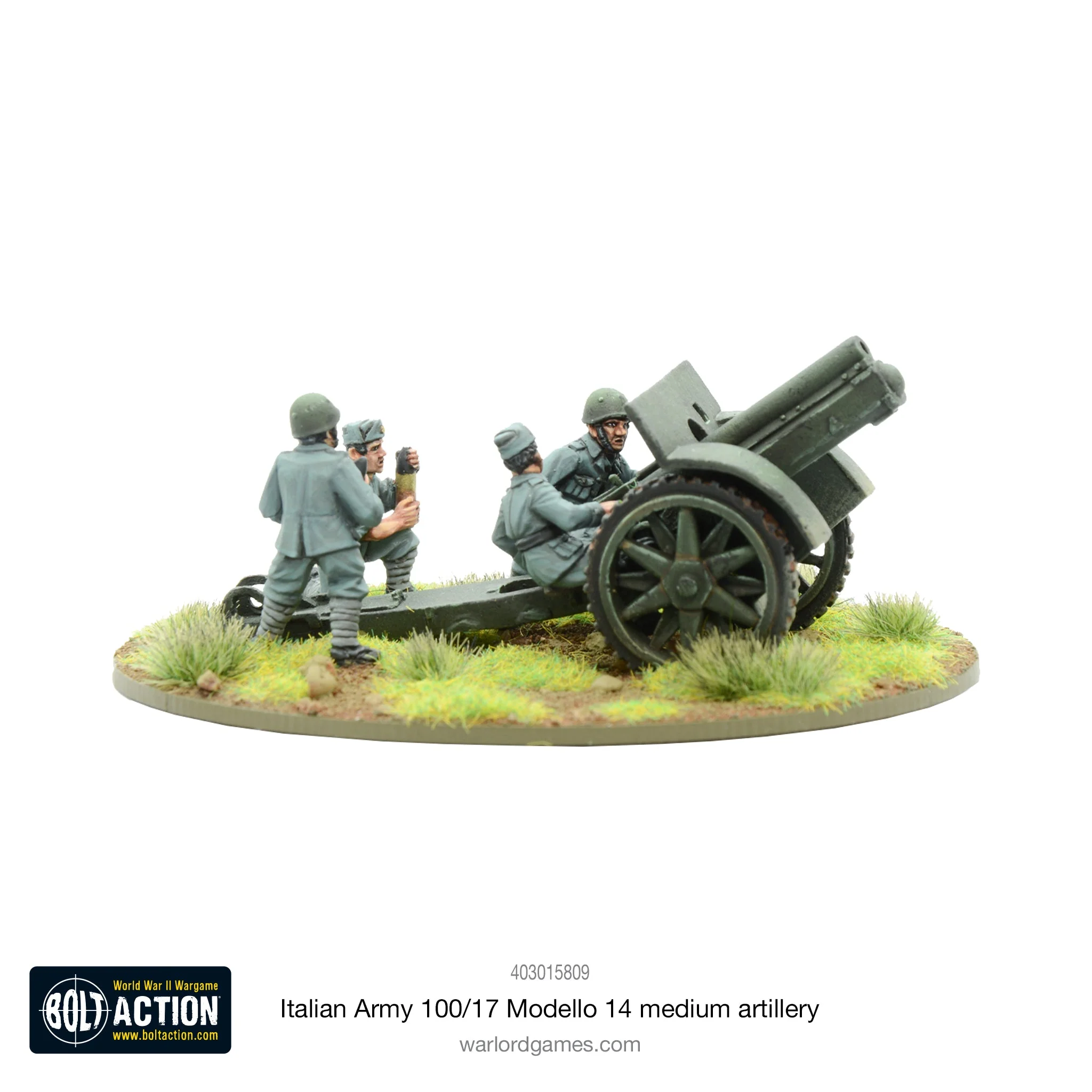 Italian Army 100/17 Modello 14 medium artillery - Image 2