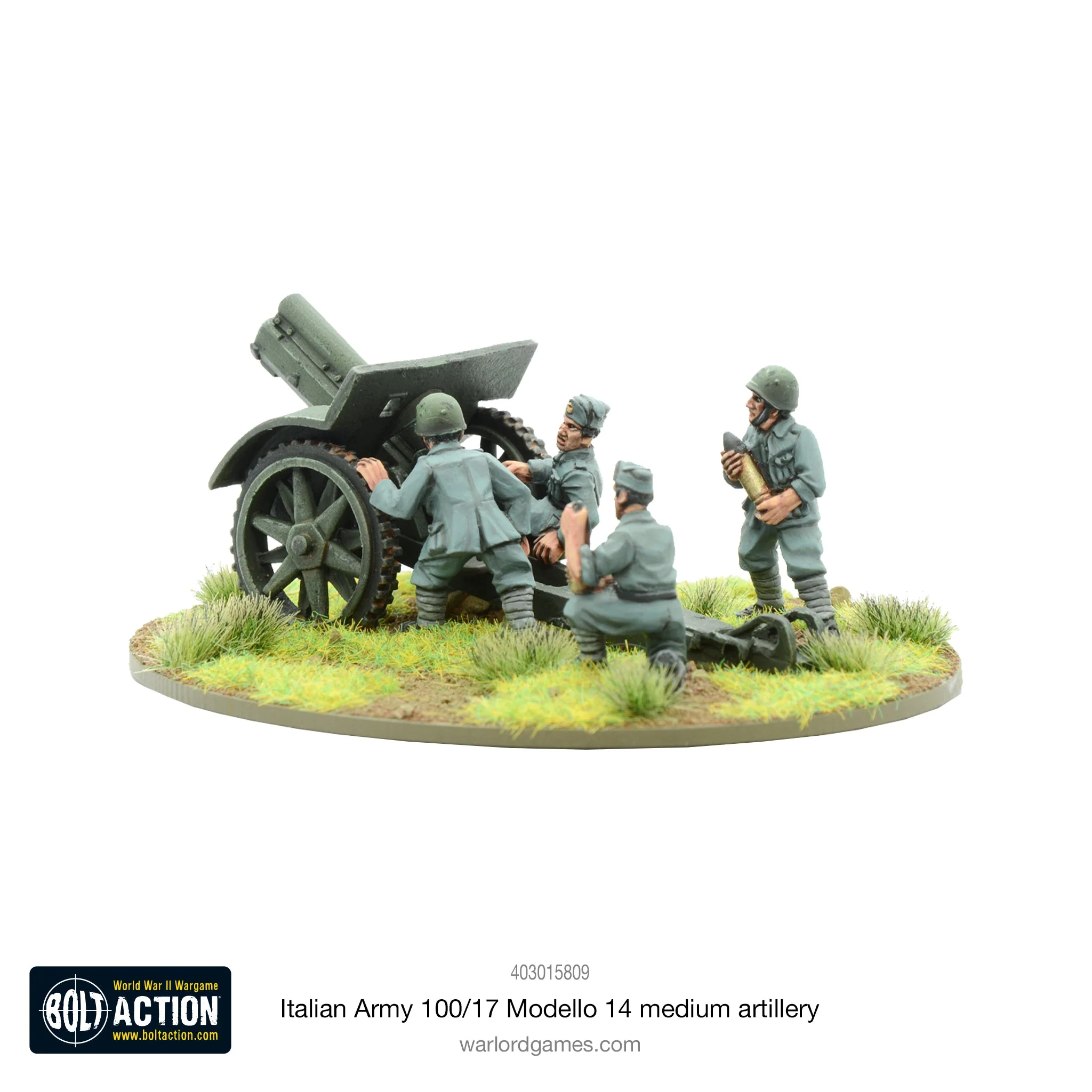 Italian Army 100/17 Modello 14 medium artillery - Image 3