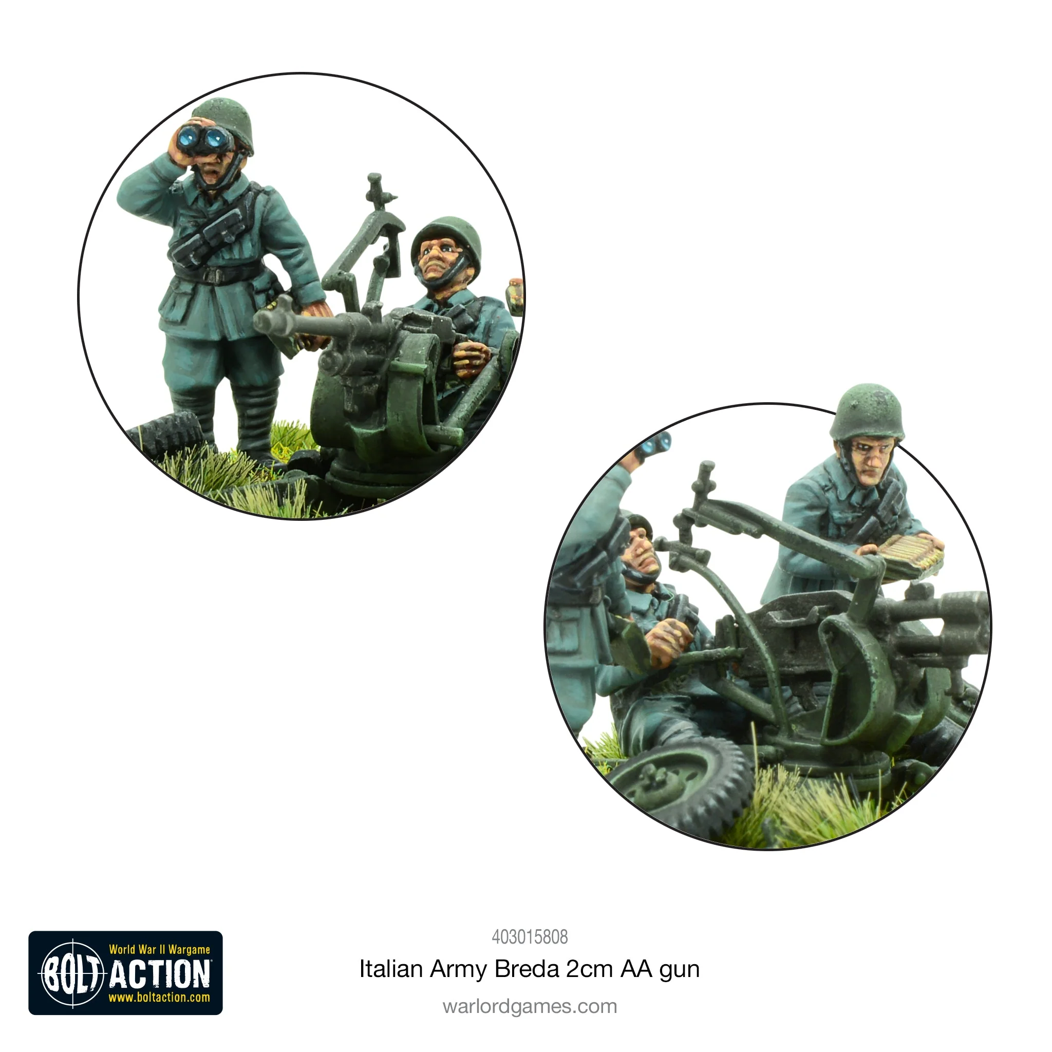 Italian Army Breda 2cm AA gun - Image 4