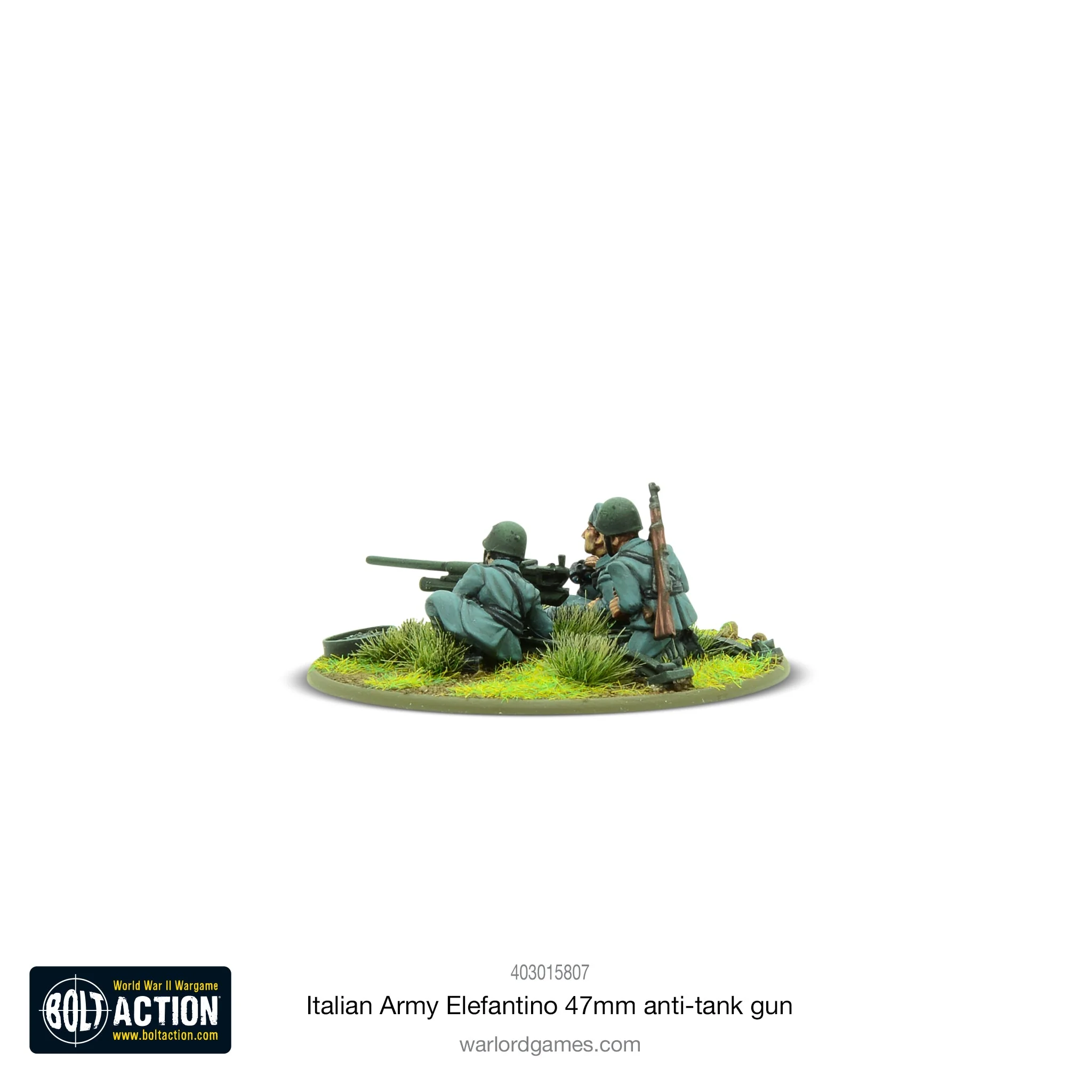 Italian Army Elefantino 47mm anti-tank gun - Image 3