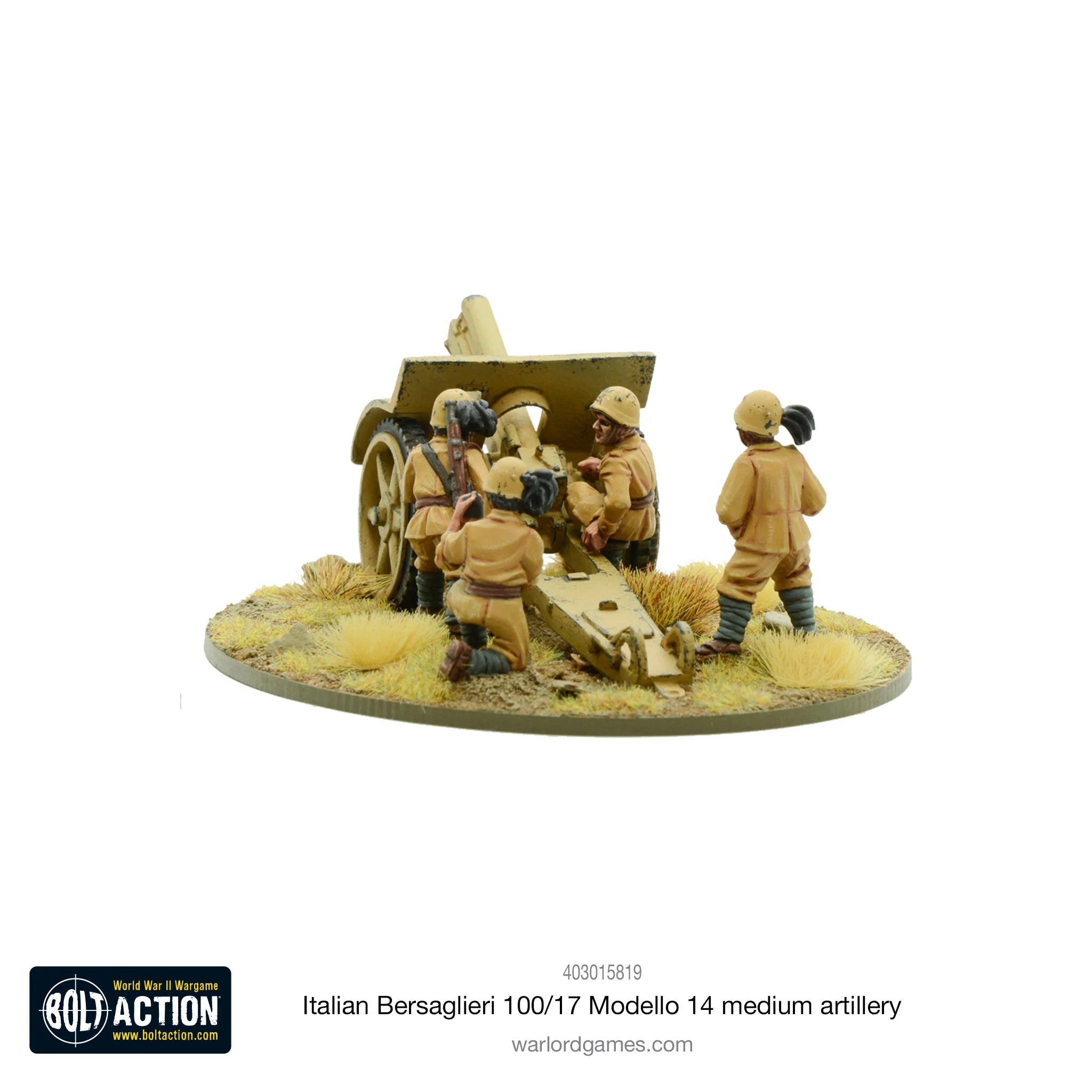 Italian Bersaglieri 100/17 Modello 14 medium artillery - Image 5