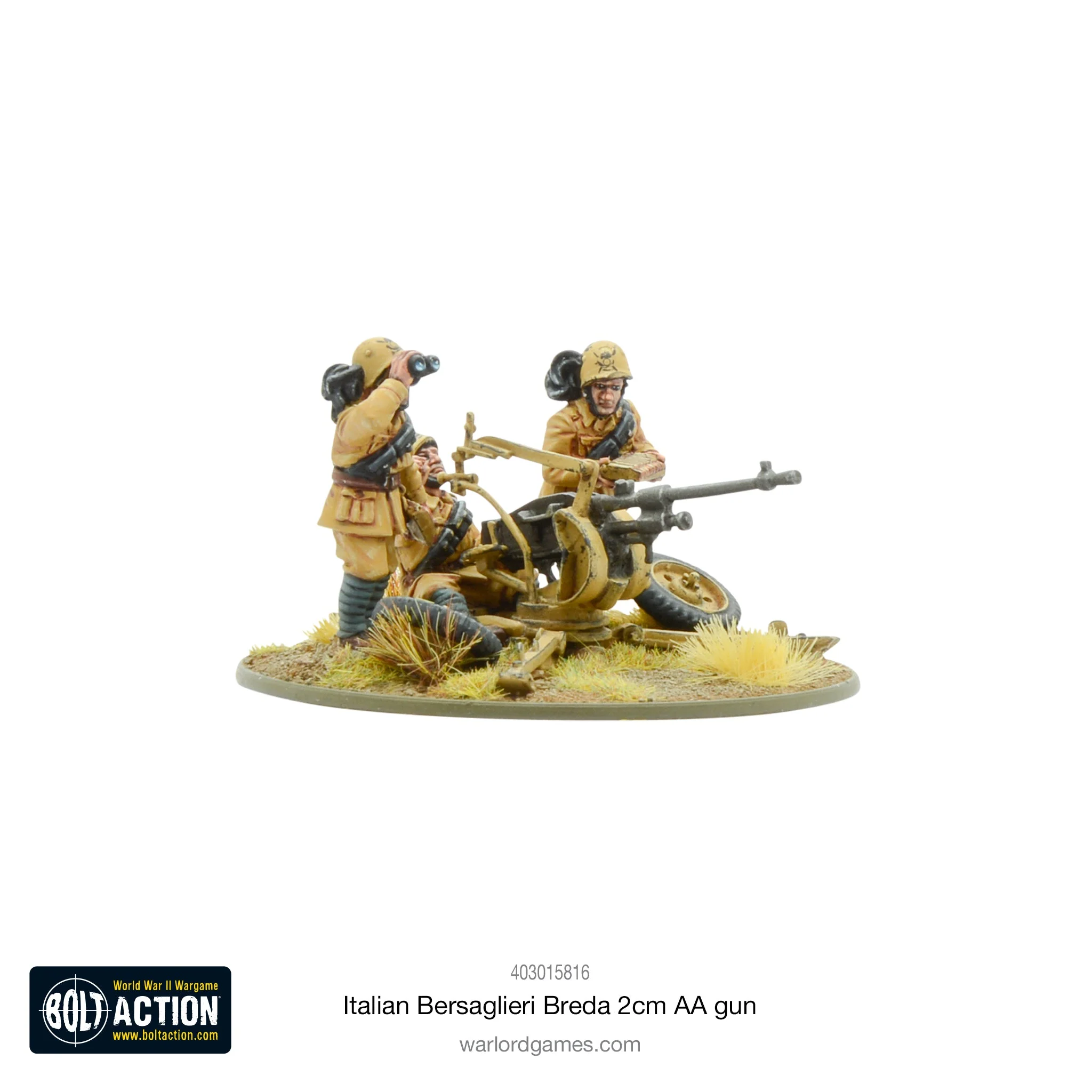 Italian Bersaglieri Breda 2cm AA gun - Image 2