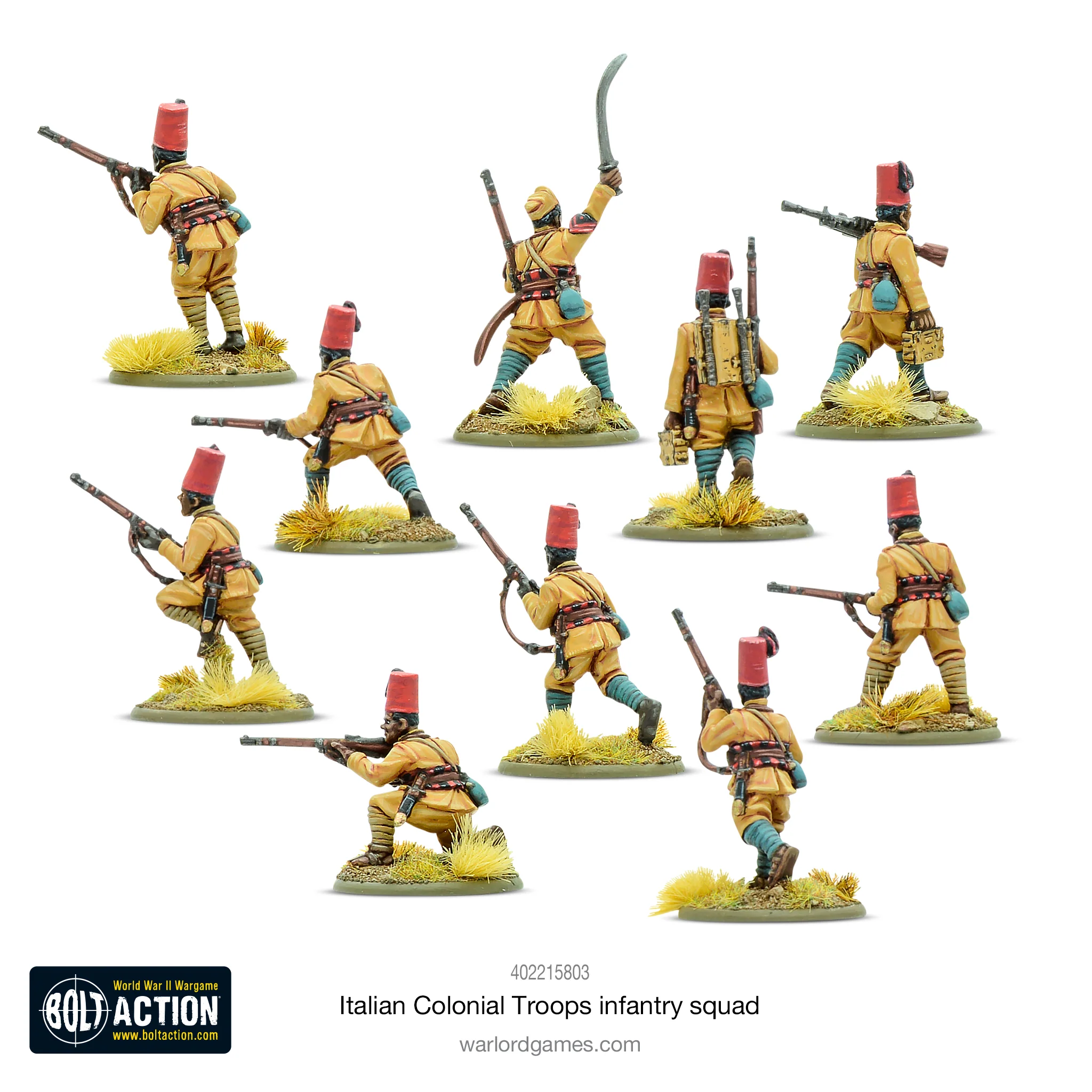 Italian Colonial Troops Infantry Squad - Image 2