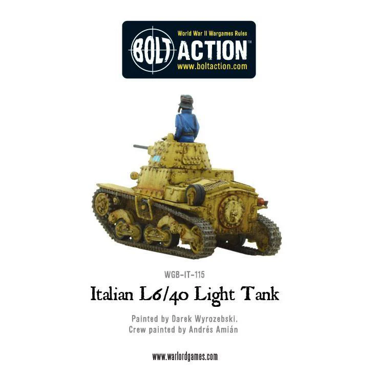 Italian L6/40 Light Tank - Image 3