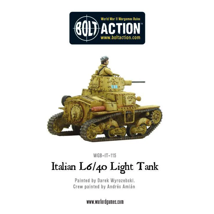 Italian L6/40 Light Tank - Image 4