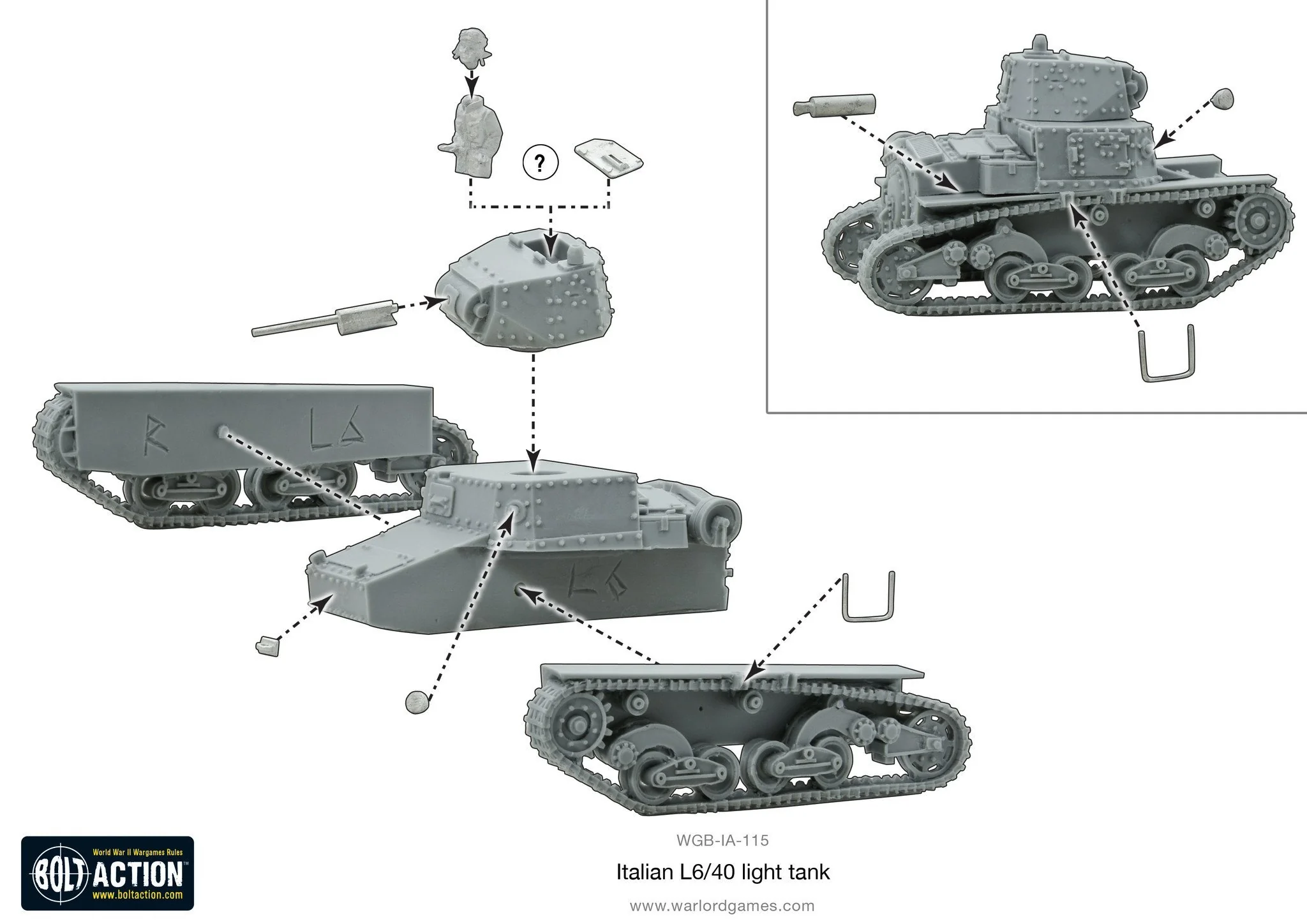 Italian L6/40 Light Tank - Image 7