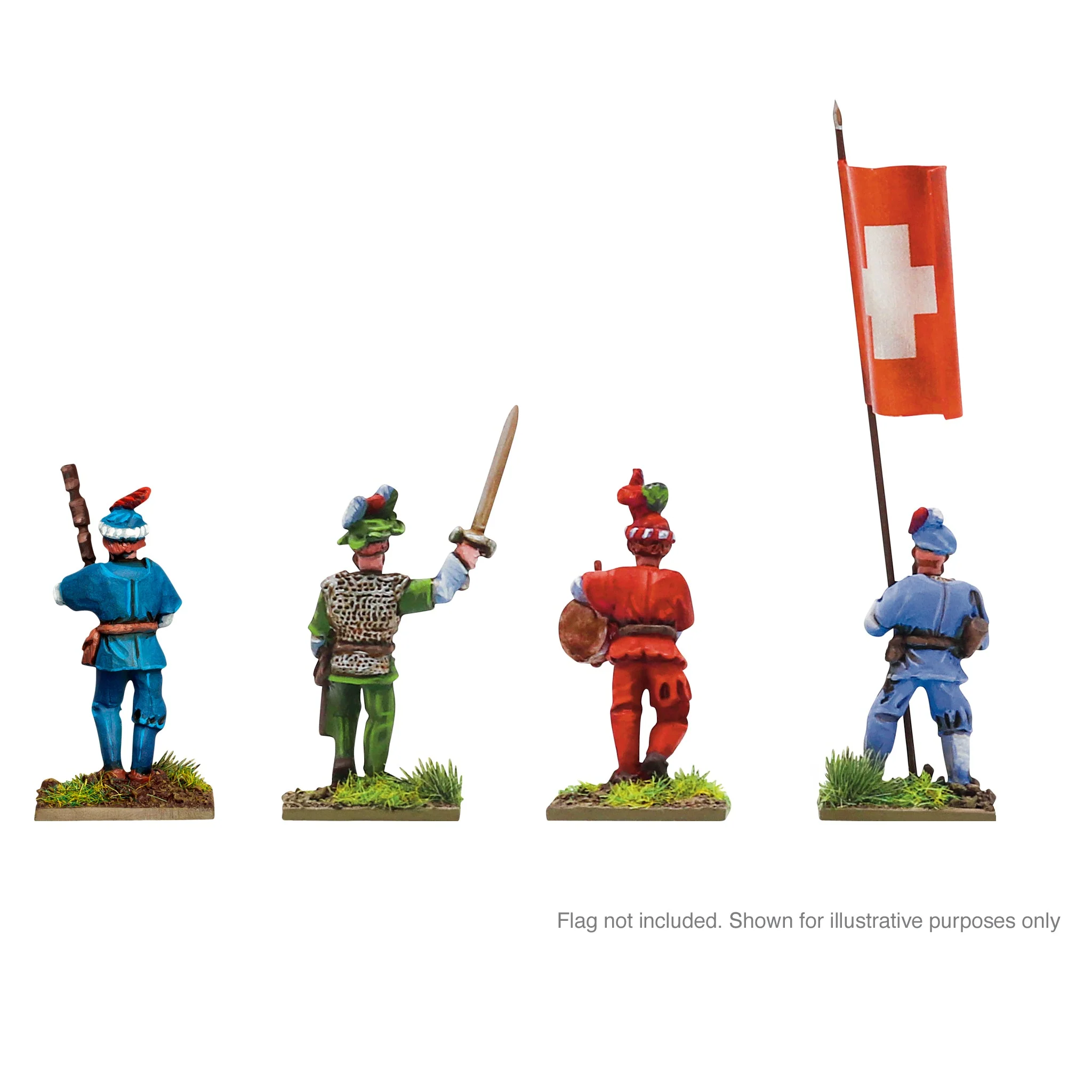 Italian Wars Swiss Foot Command Group - Image 2