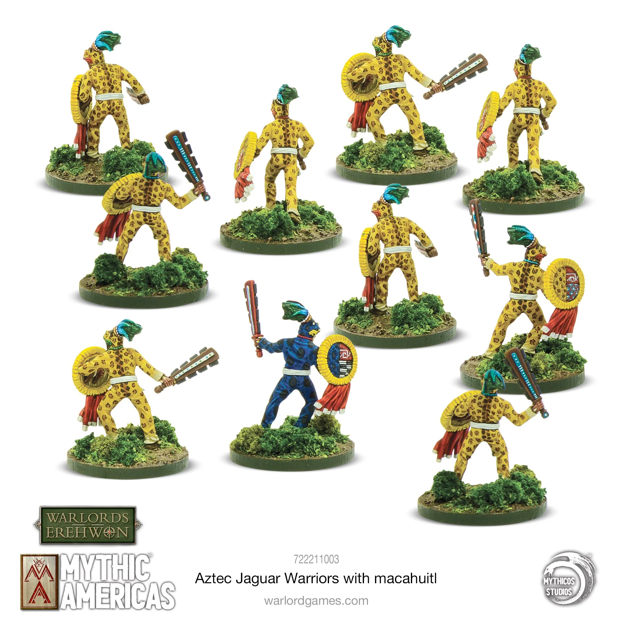 Aztec: Jaguar Warriors with Macuahuitl - Image 2