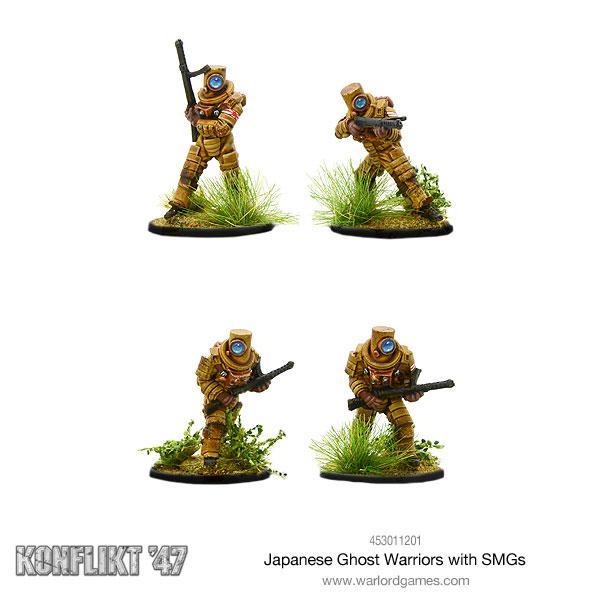 Japanese Ghost warriors with SMG