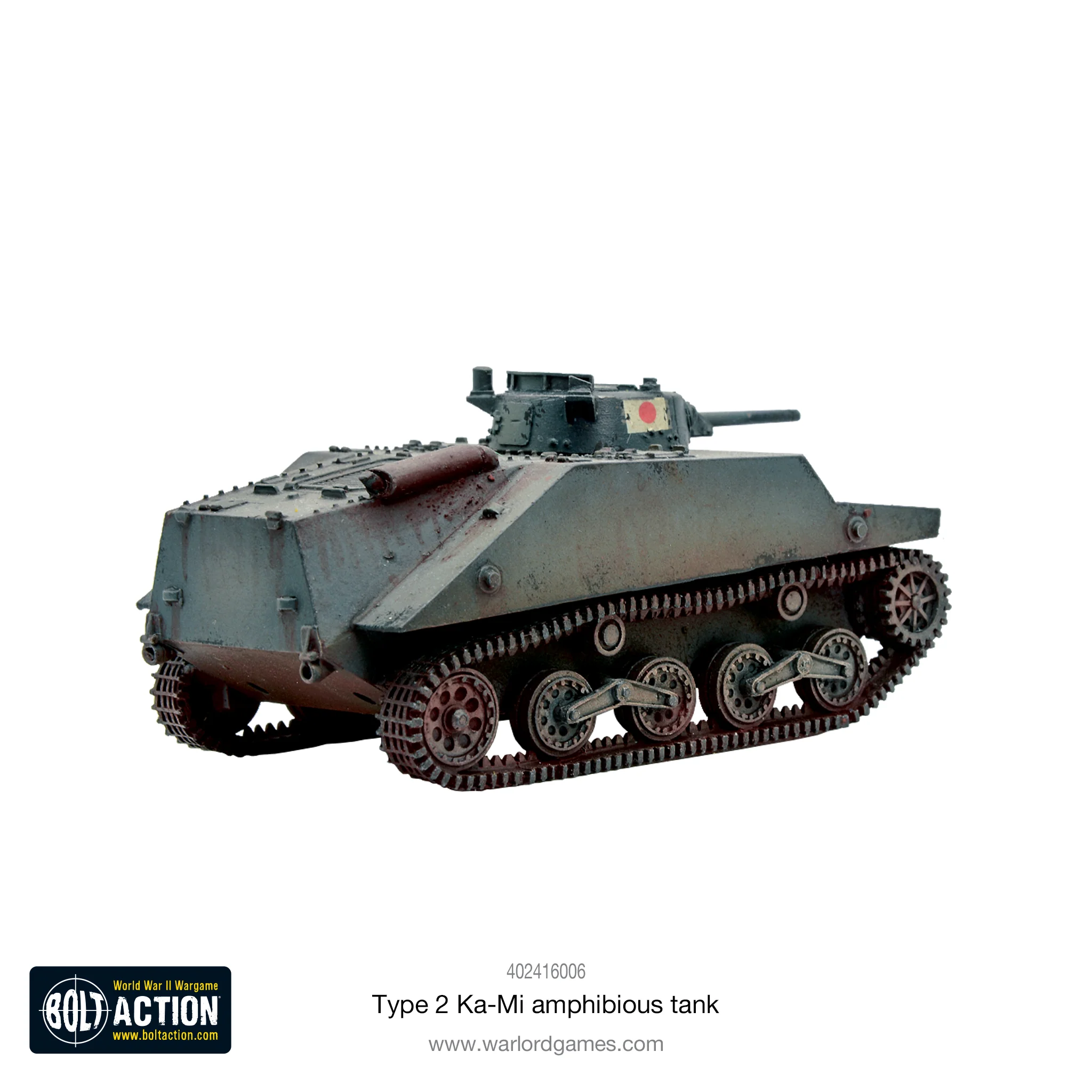 Japanese Type 2 Ka-Mi amphibious tank - Image 2