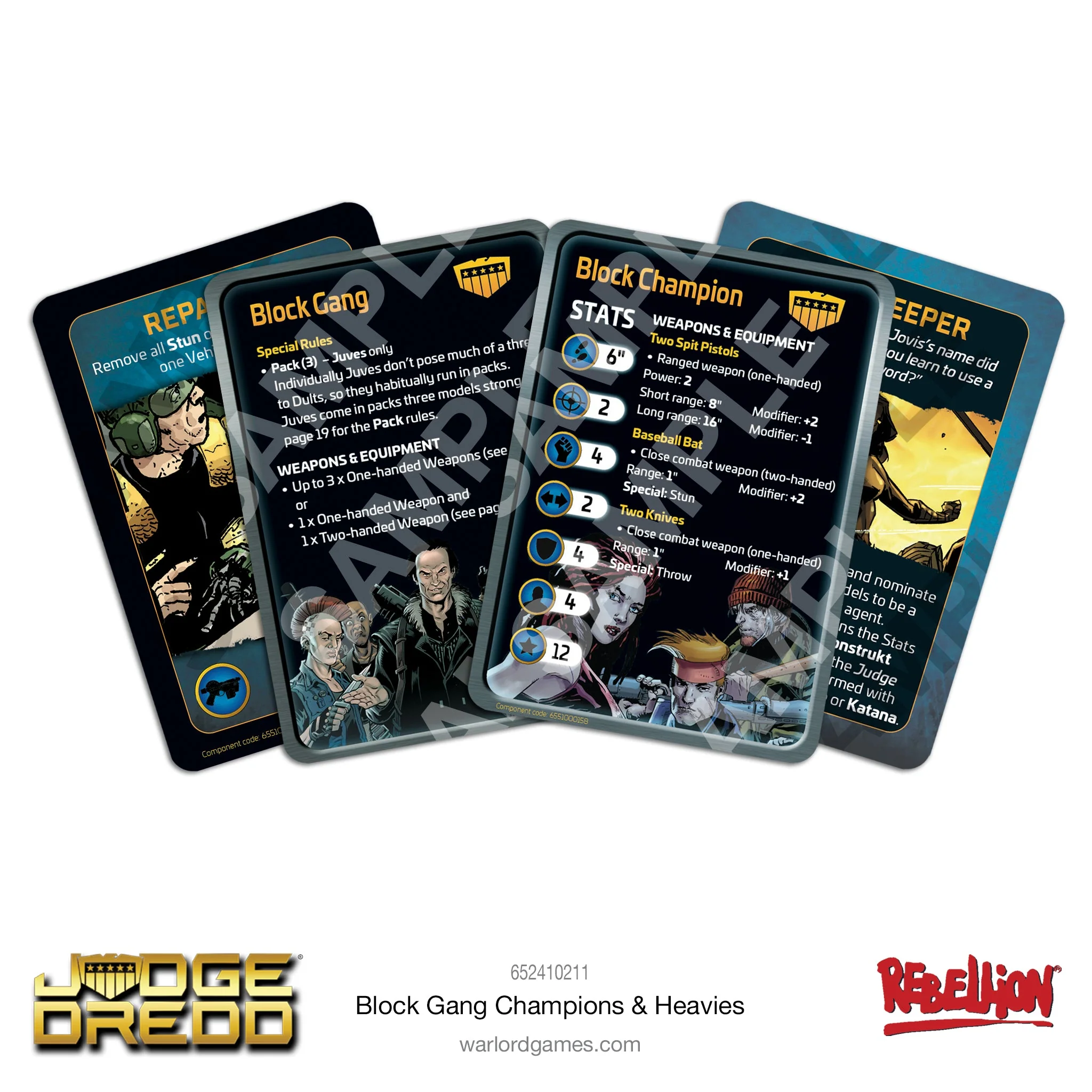 Judge Dredd: Block Gang Champions & Heavies - Image 3