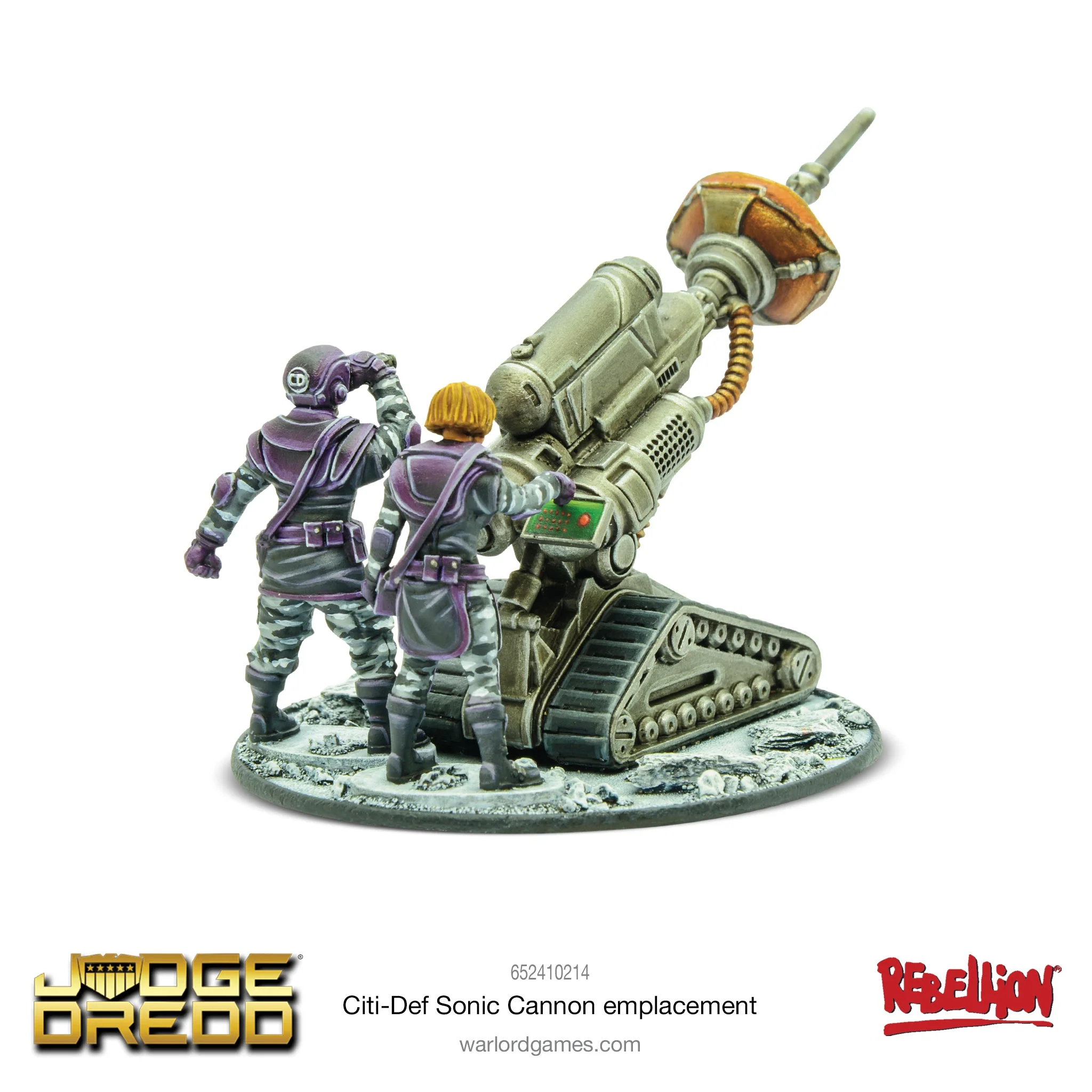 Judge Dredd: Citi-Def Sonic Cannon emplacement - Image 2