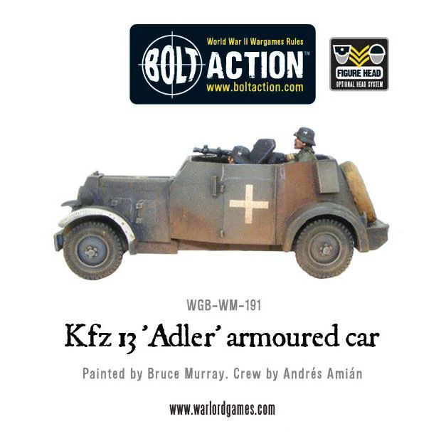 Kfz 13 'Adler' German armoured car - Image 5