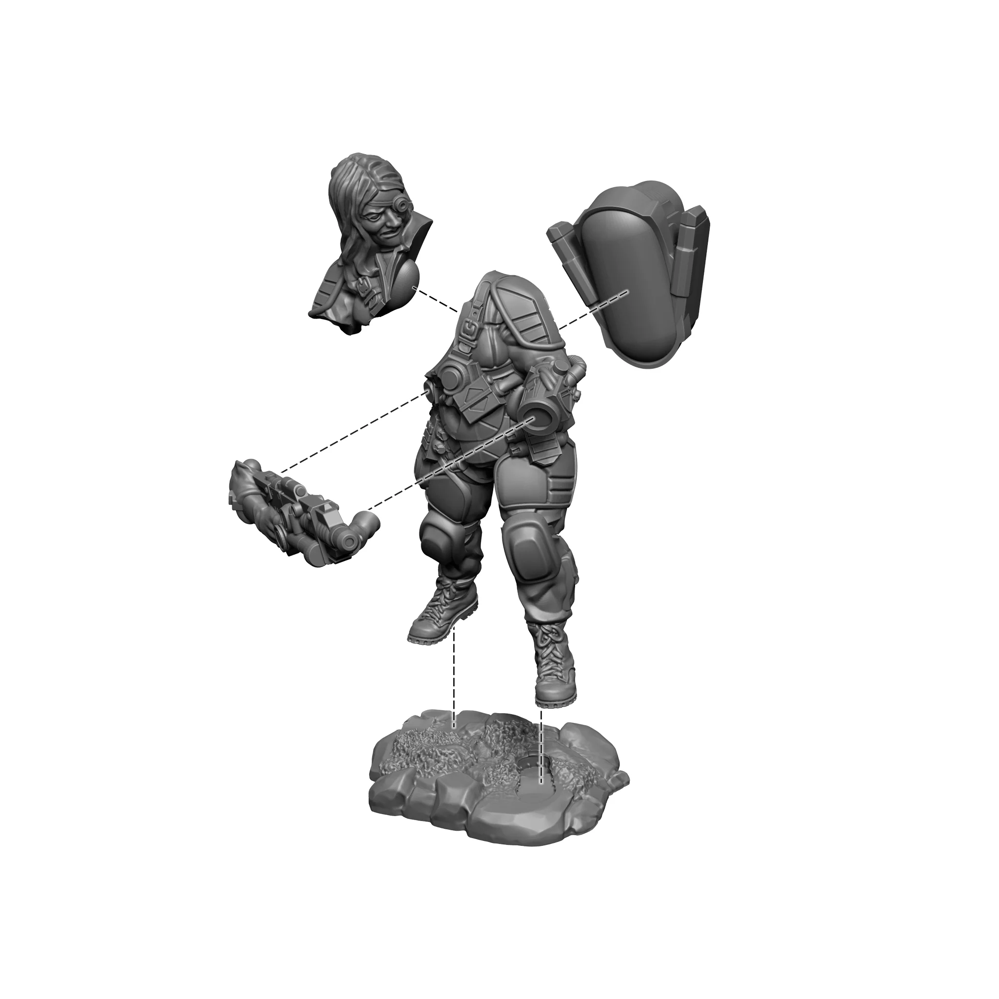 Konflikt '47: Festung Europa & 'Operation Touchdown' book miniature - Image 7