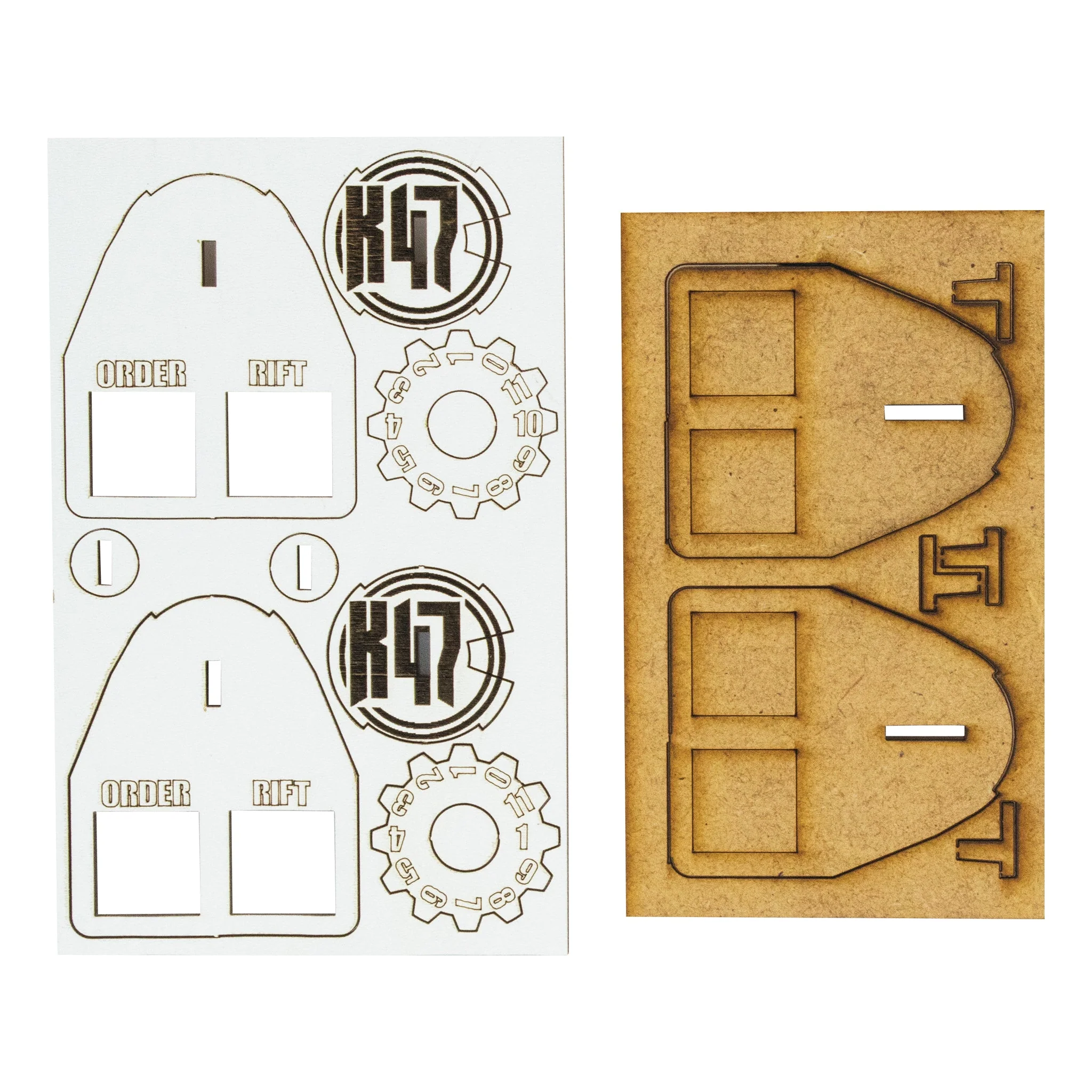 Konflikt '47 MDF Rift Unit Pin Markers - Image 2