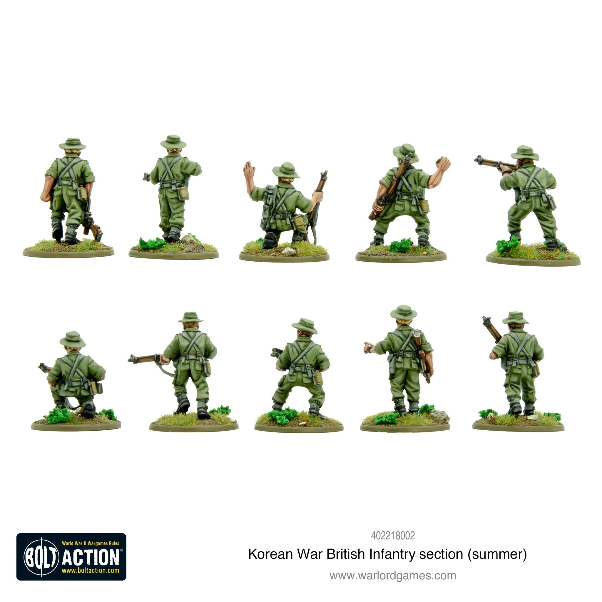 Korean War British Infantry section (summer) - Image 2