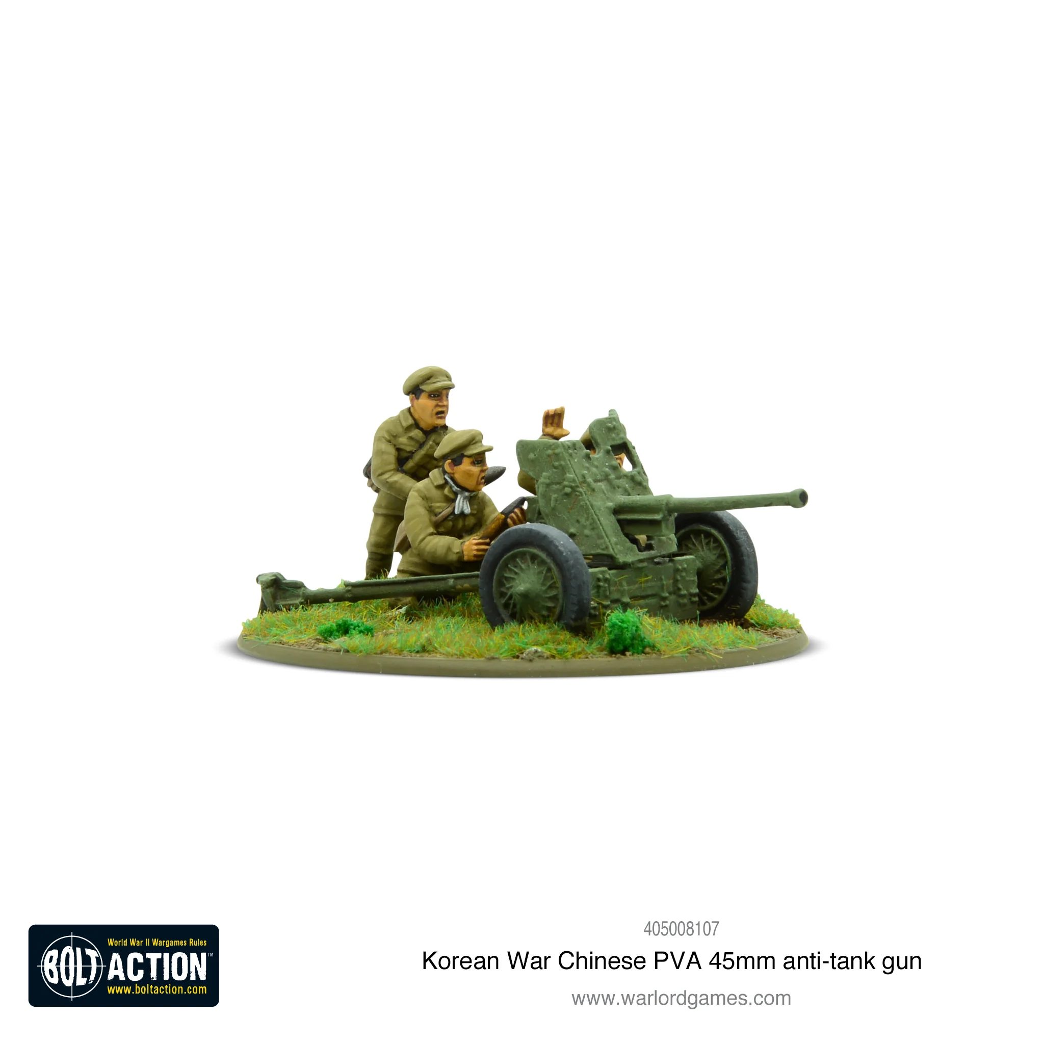 Korean War: Chinese PVA 45mm anti-tank gun - Image 2