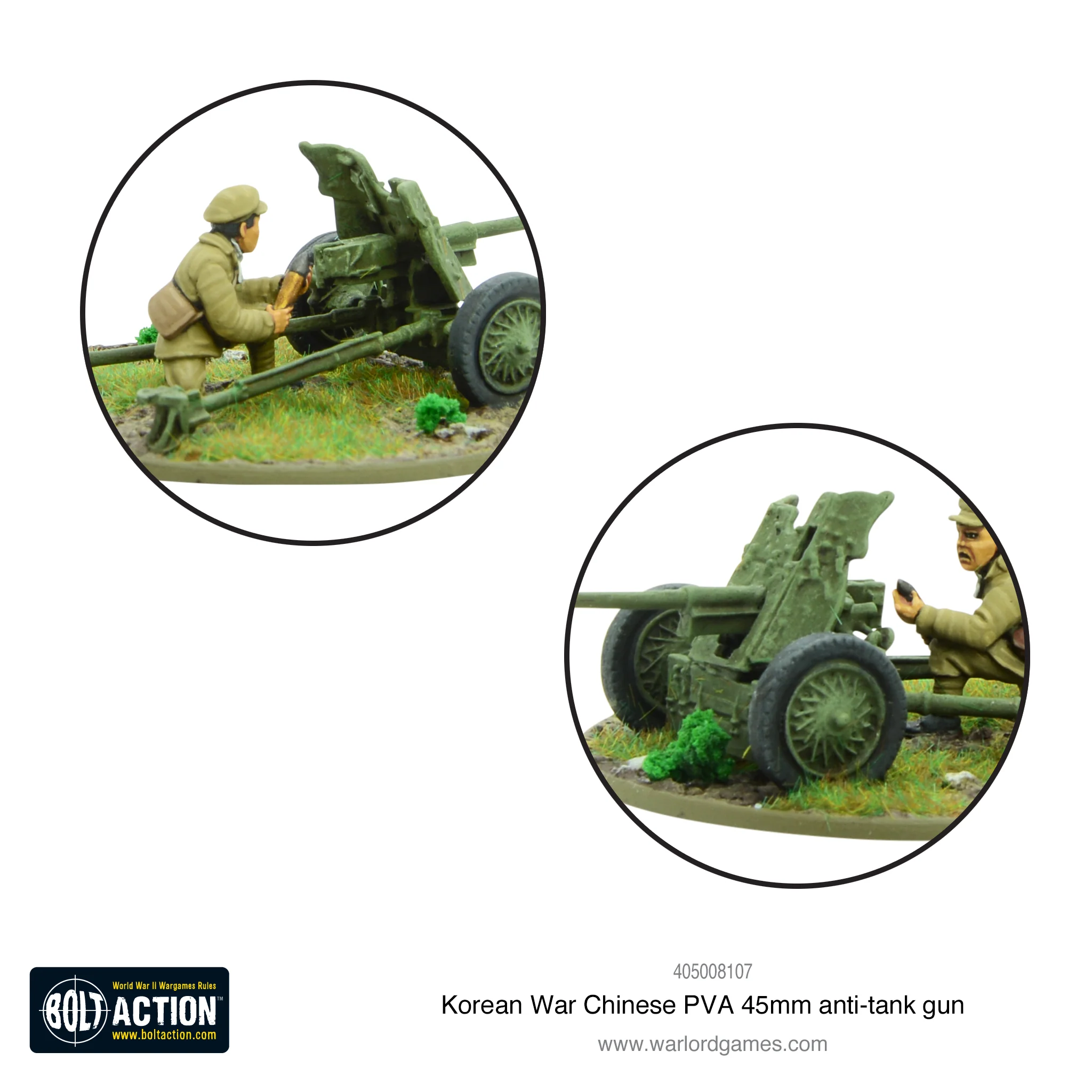 Korean War: Chinese PVA 45mm anti-tank gun - Image 4