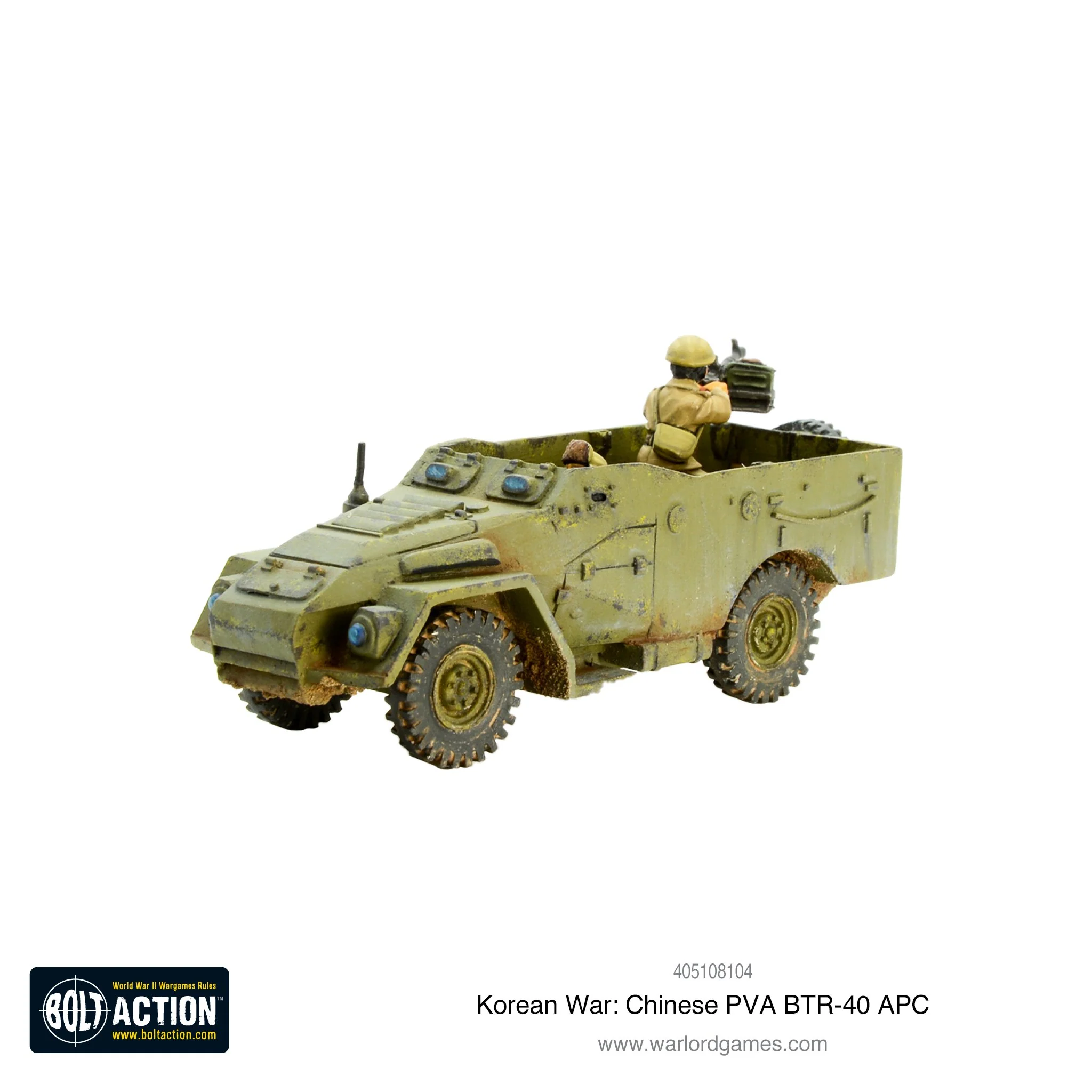 Korean War: Chinese PVA BTR-40 APC - Image 2