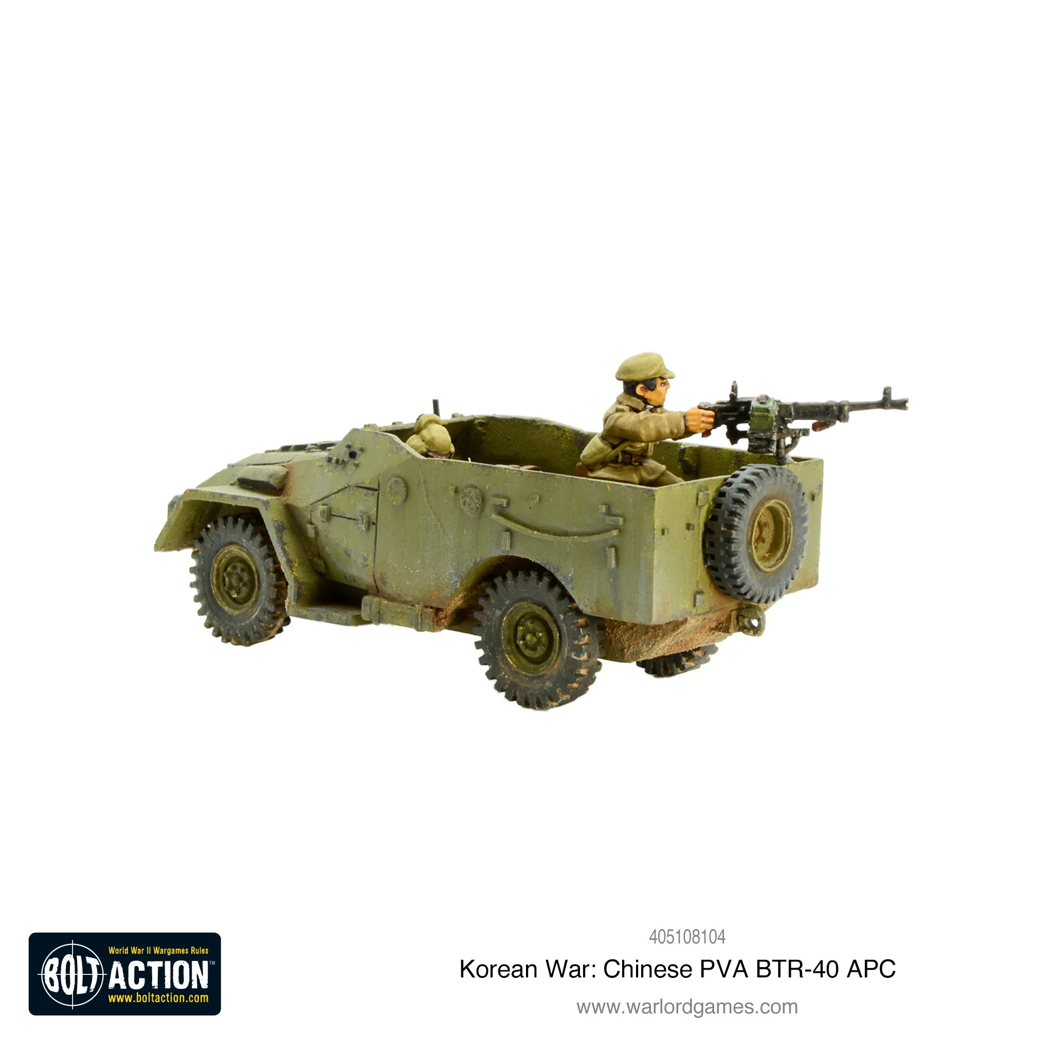 Korean War: Chinese PVA BTR-40 APC - Image 3
