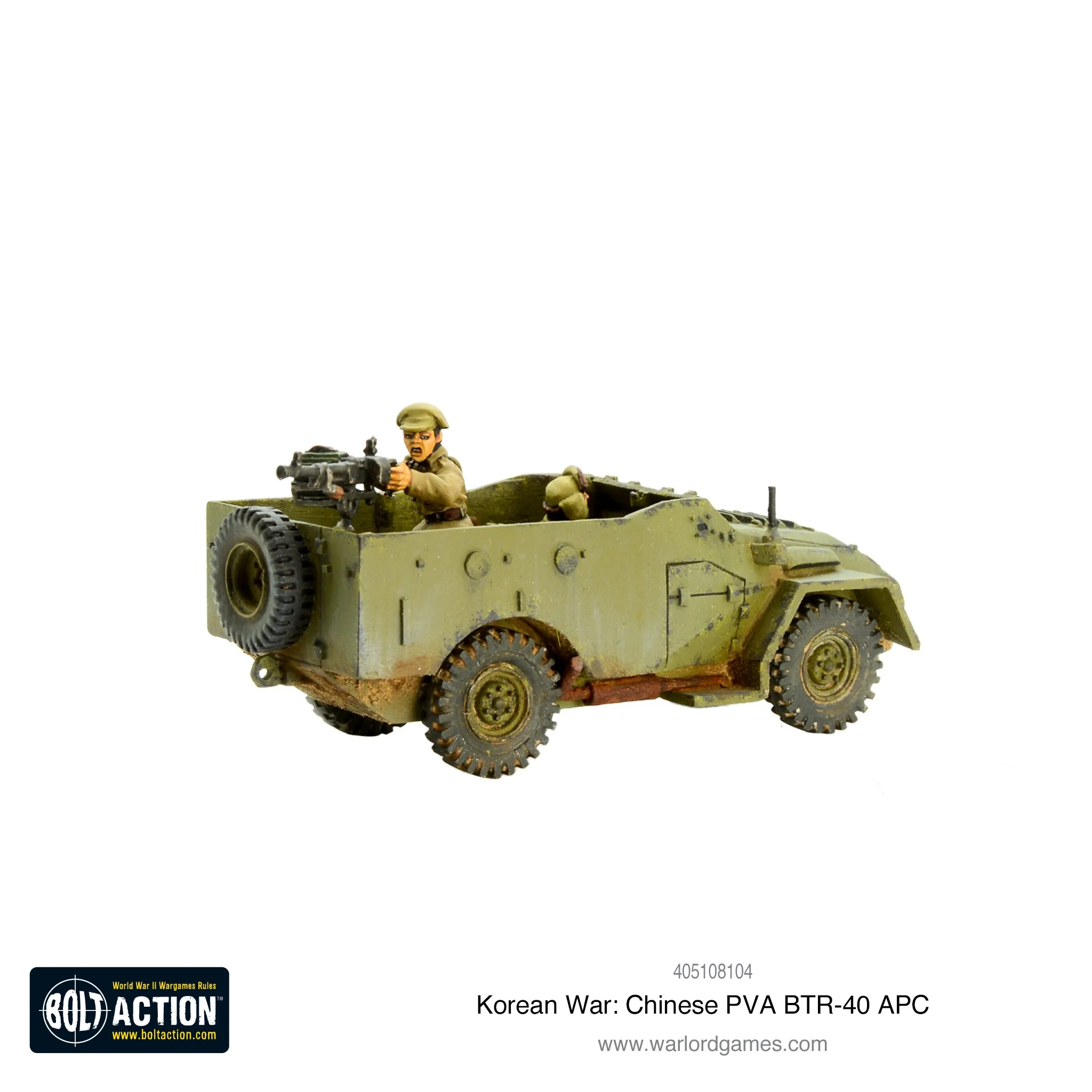 Korean War: Chinese PVA BTR-40 APC - Image 4