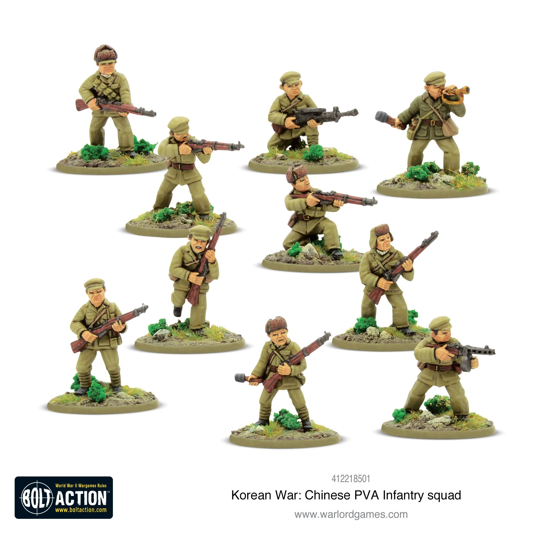 Korean War: Chinese PVA Infantry Squad - Image 2