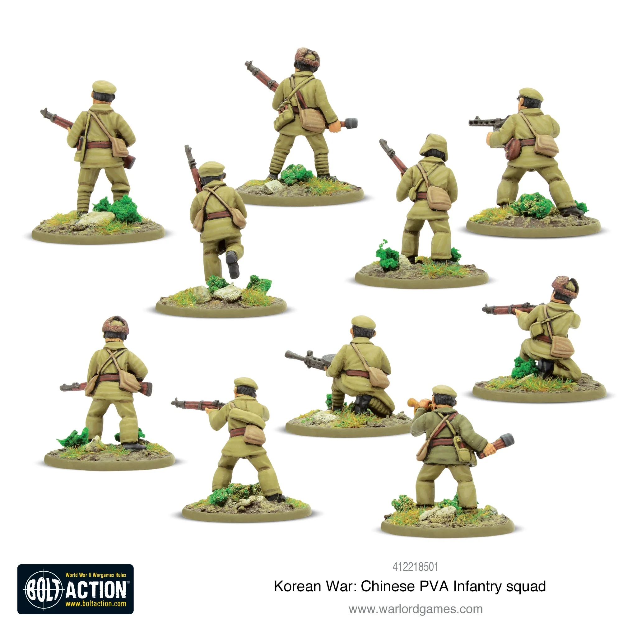 Korean War: Chinese PVA Infantry Squad - Image 3