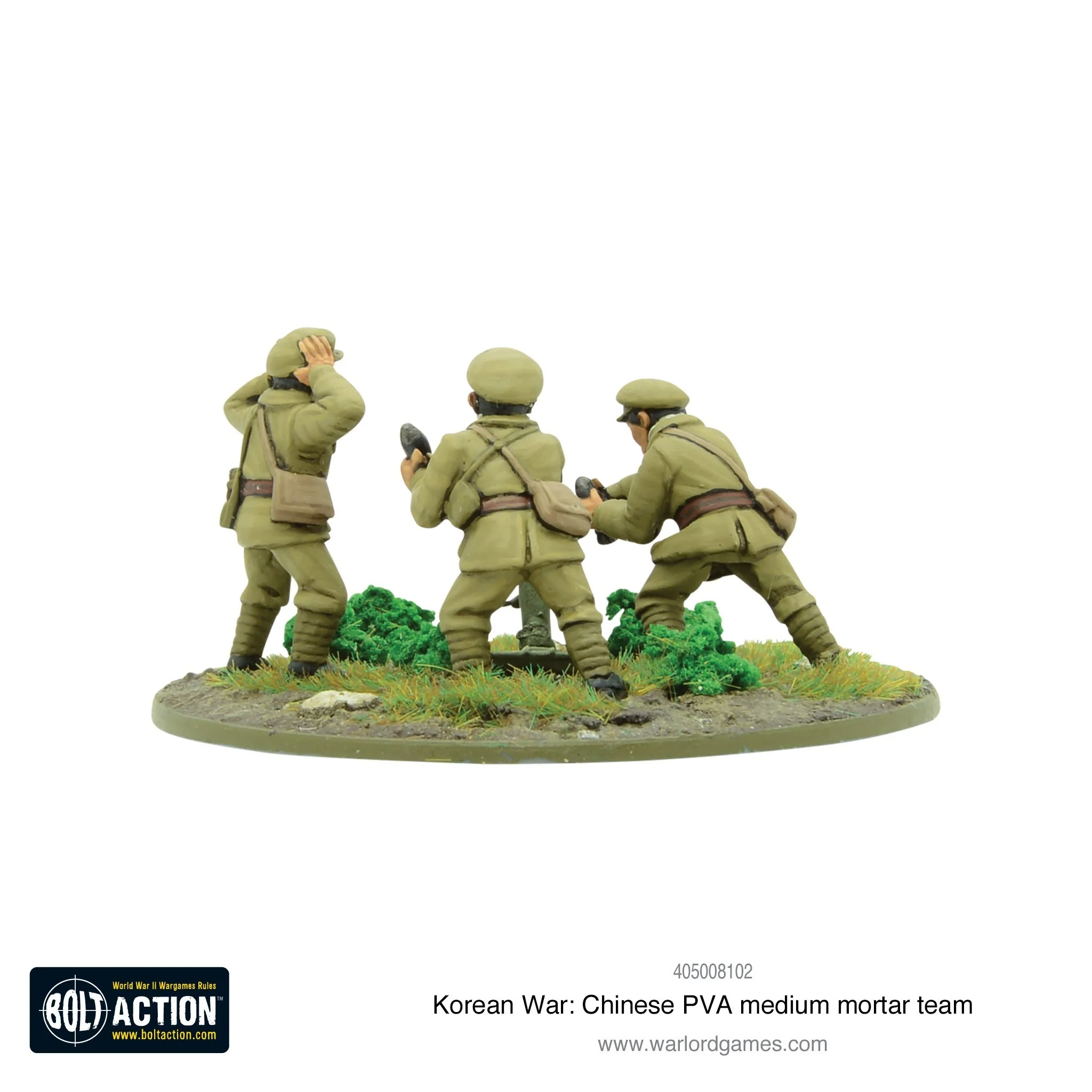 Korean War: Chinese PVA medium mortar team - Image 2