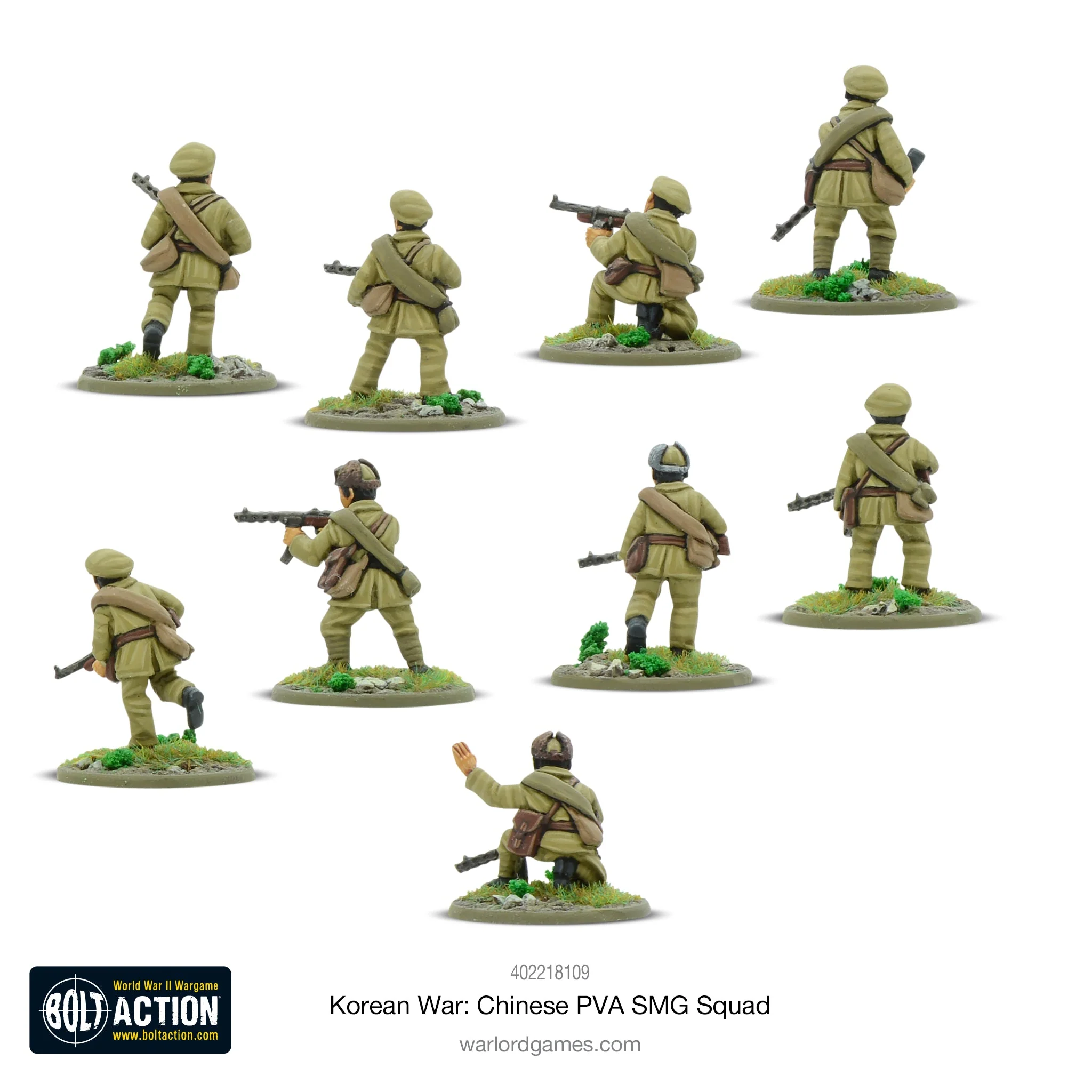 Korean War: Chinese PVA SMG squad - Image 2