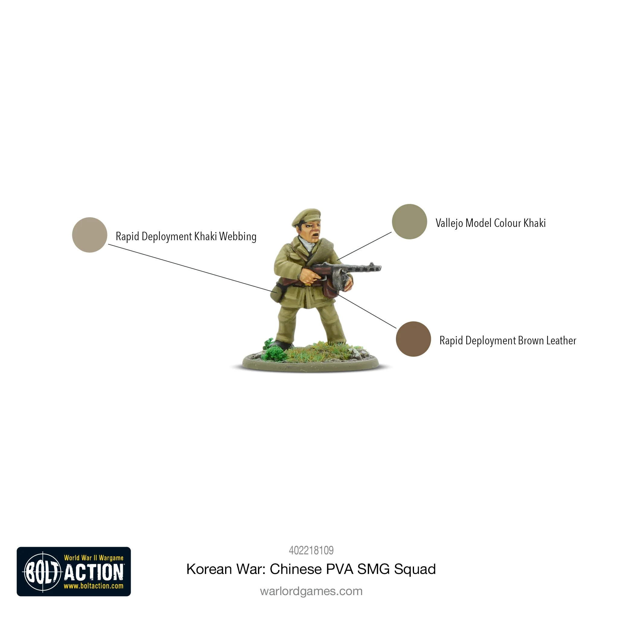 Korean War: Chinese PVA SMG squad - Image 3