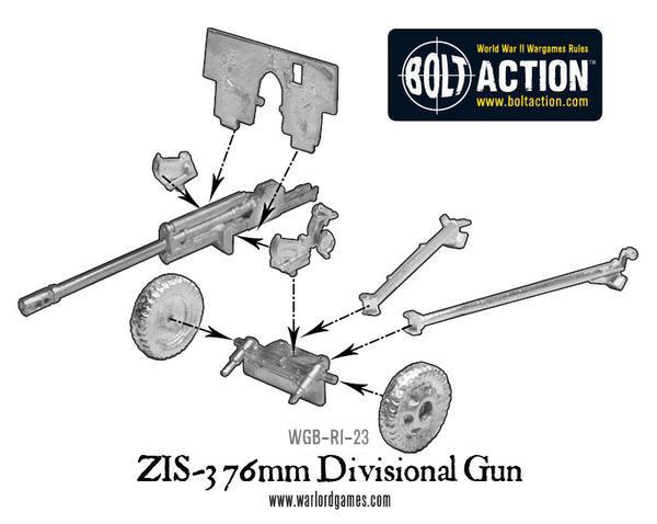 Korean War: Chinese PVA ZIS-3 Anti-tank gun - Image 4