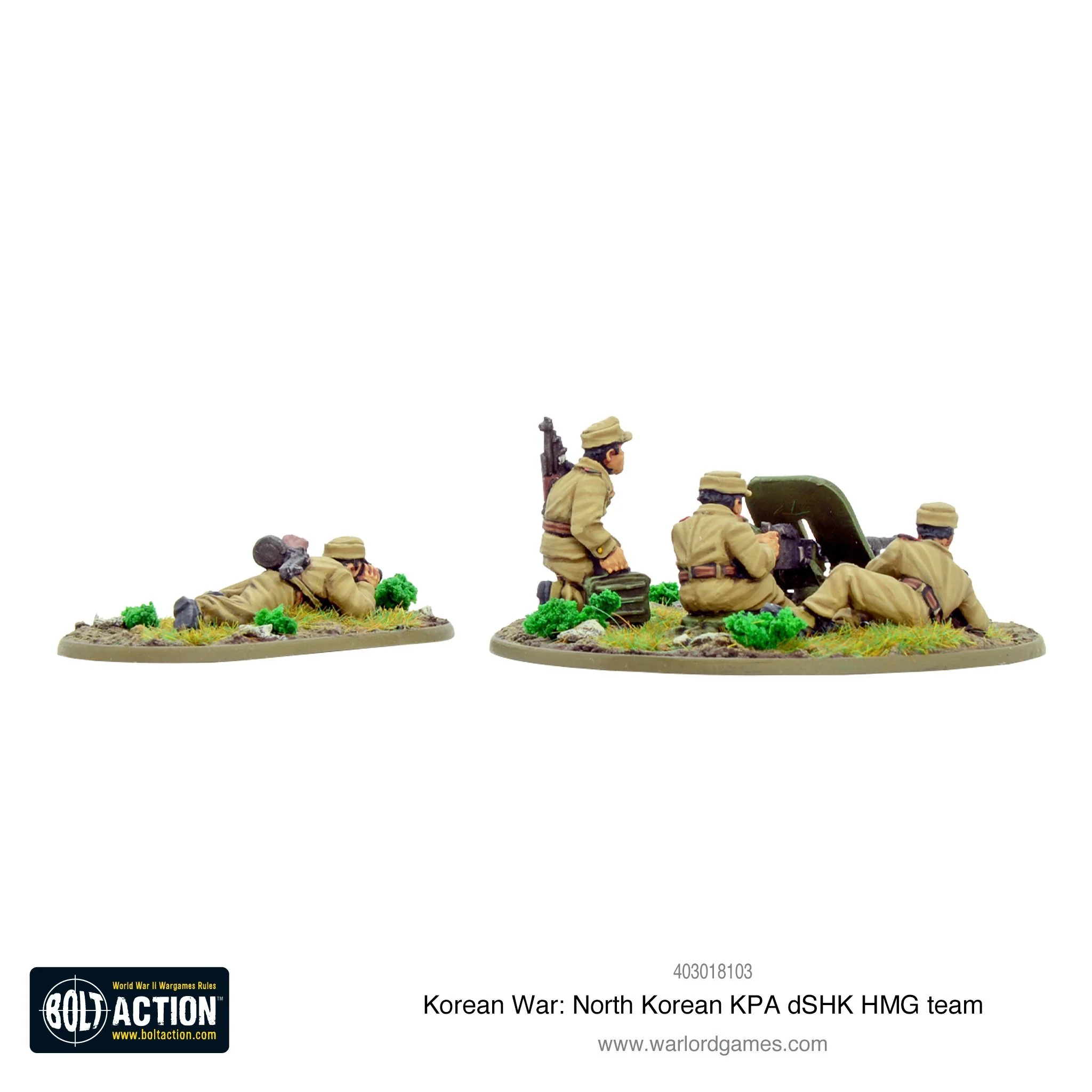 Korean War: North Korean KPA dSHK HMG team - Image 2