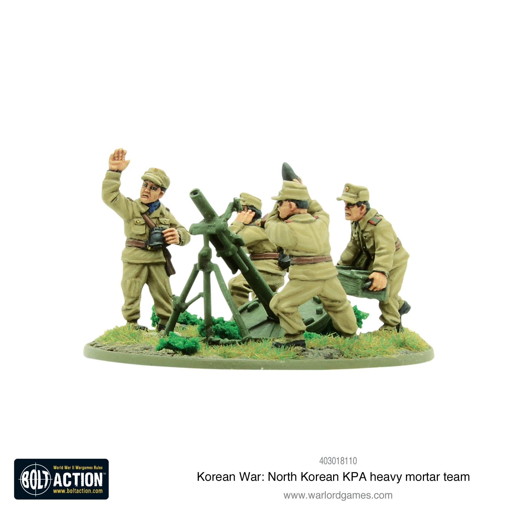 Korean War: North Korean KPA heavy mortar team - Image 3