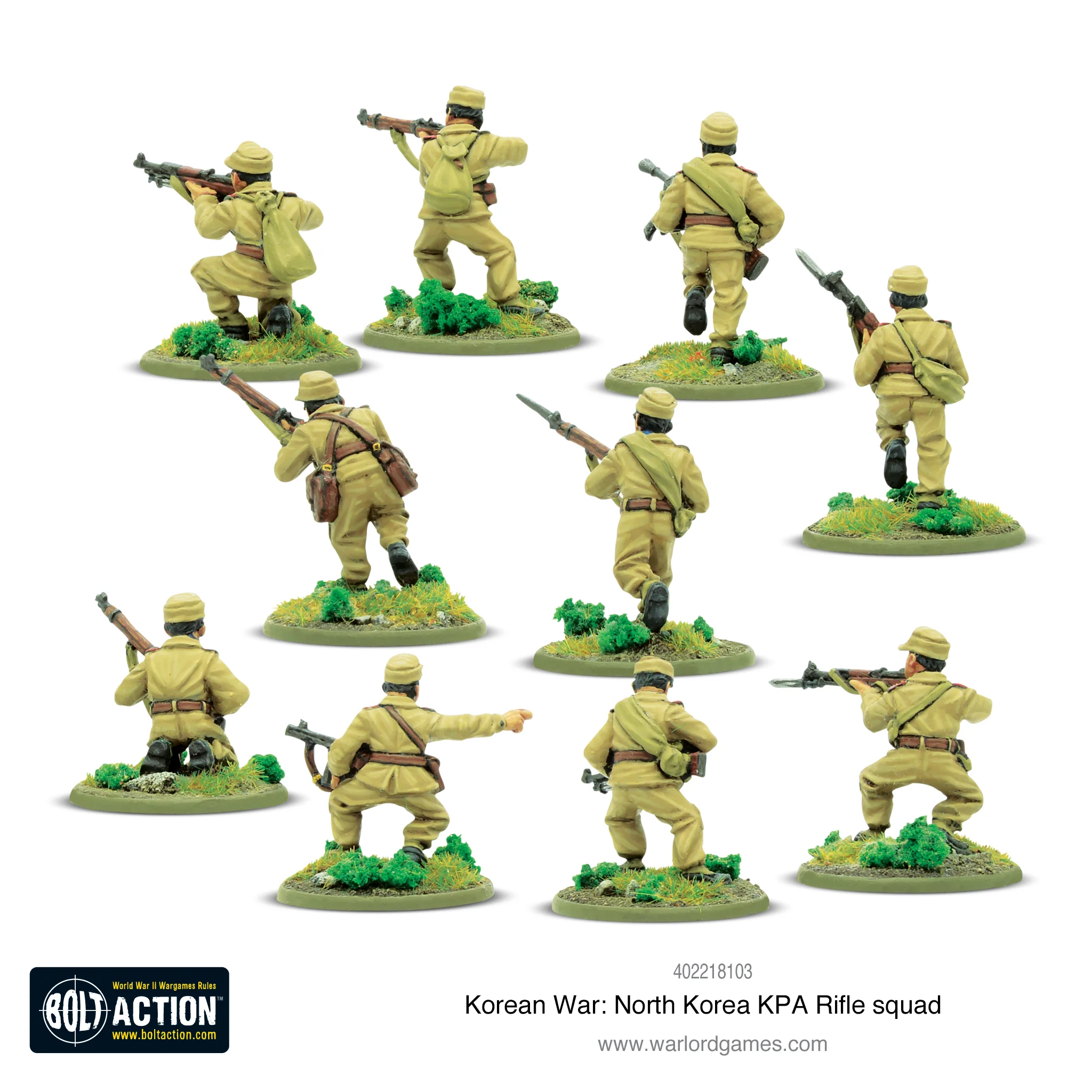 Korean War: North Korean KPA Rifle squad - Image 2