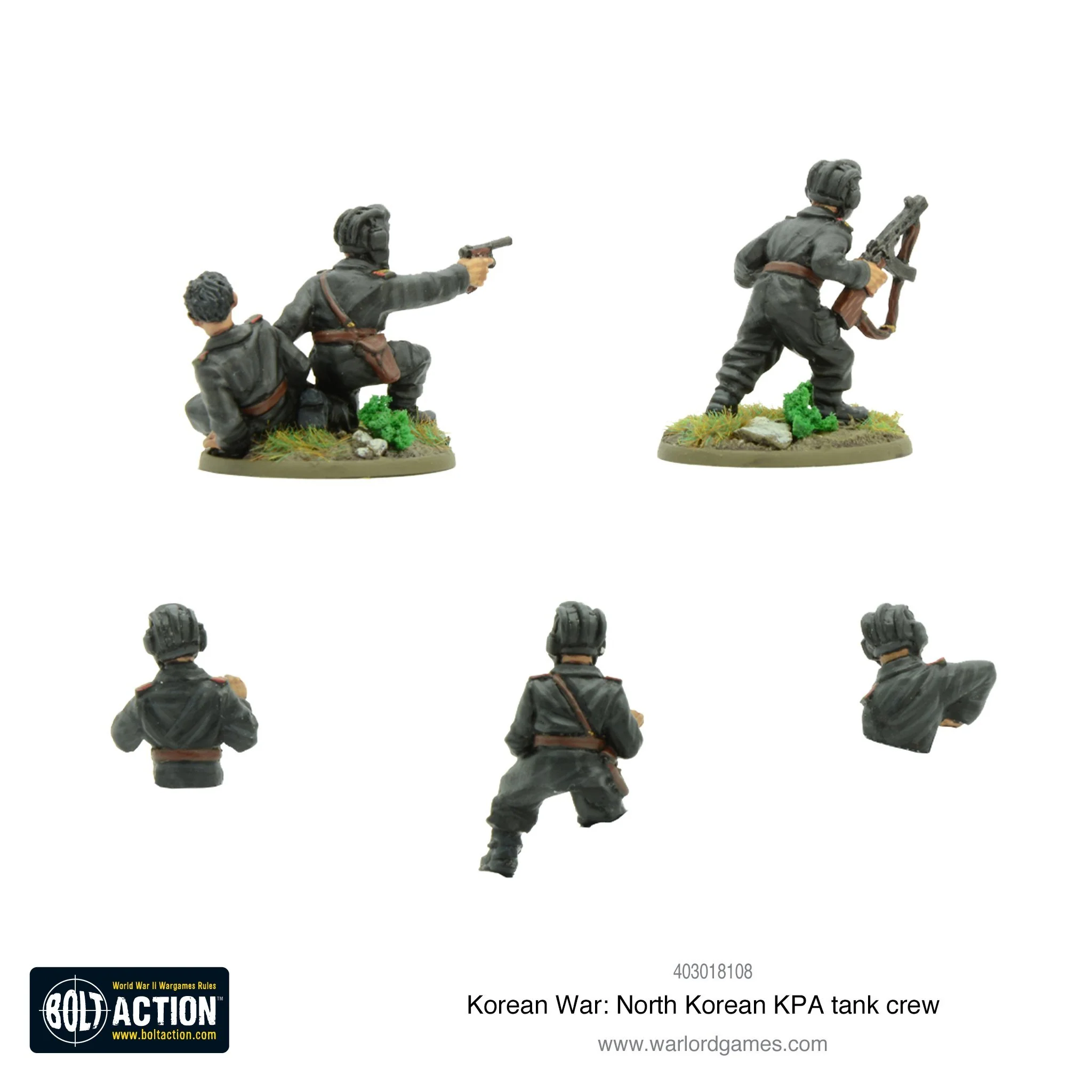 Korean War: North Korean KPA tank crew - Image 2