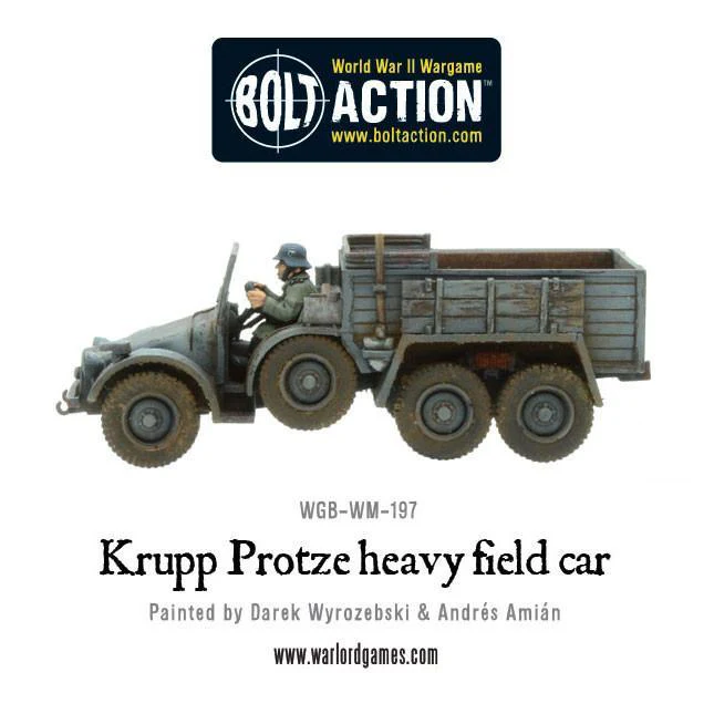Krupp Protze heavy field car - Image 3