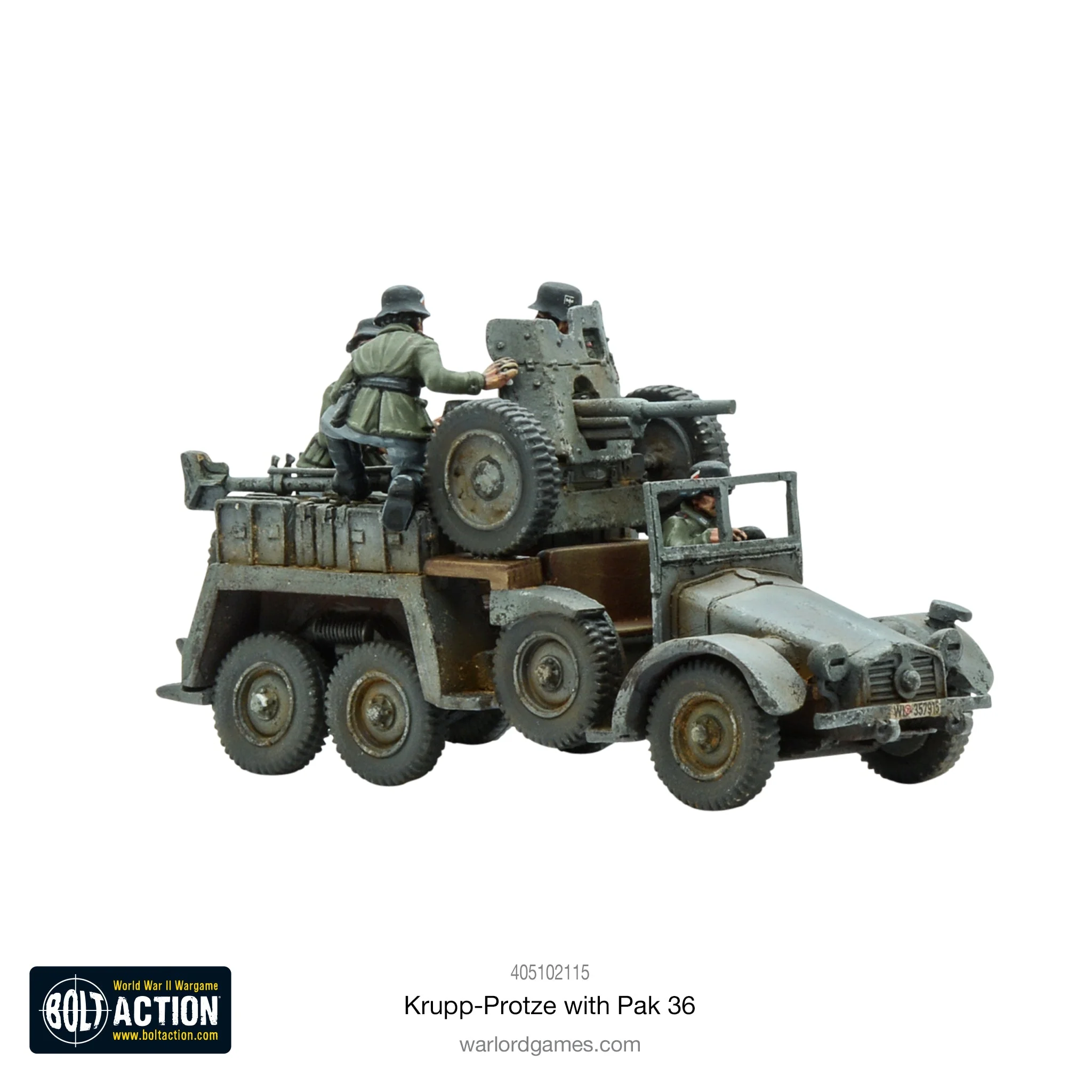 Krupp Protze with Pak 36 - Image 2