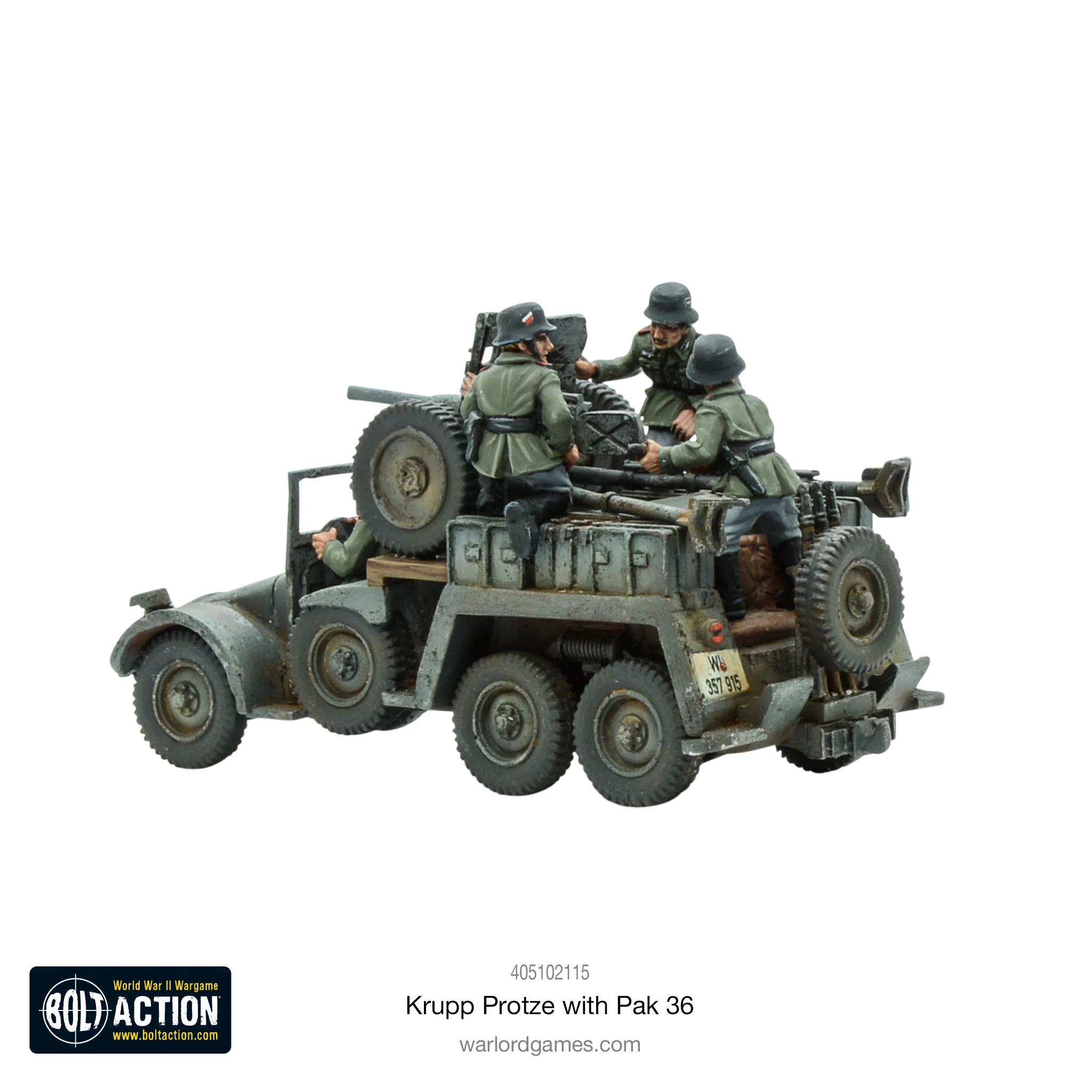 Krupp Protze with Pak 36 - Image 3