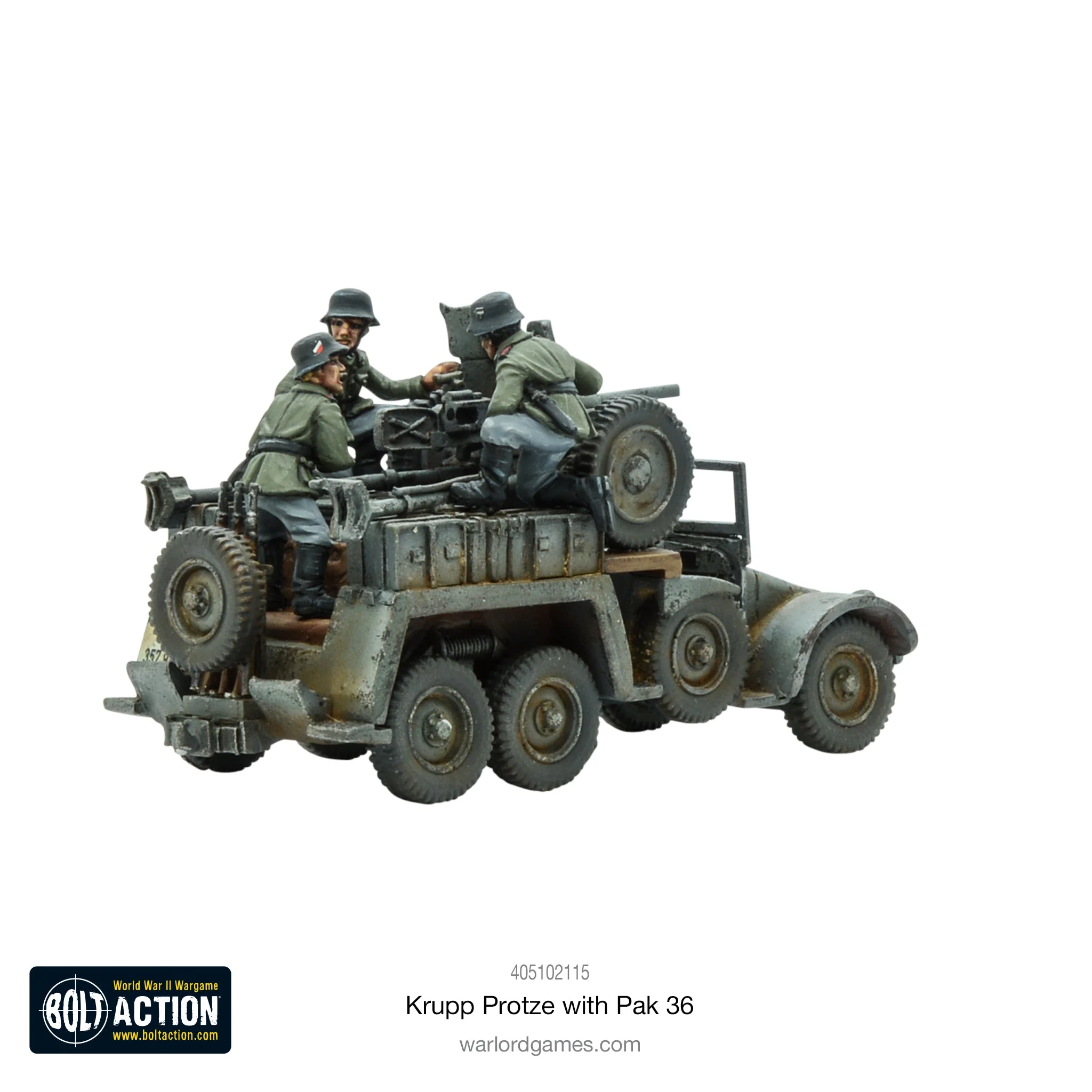 Krupp Protze with Pak 36 - Image 4