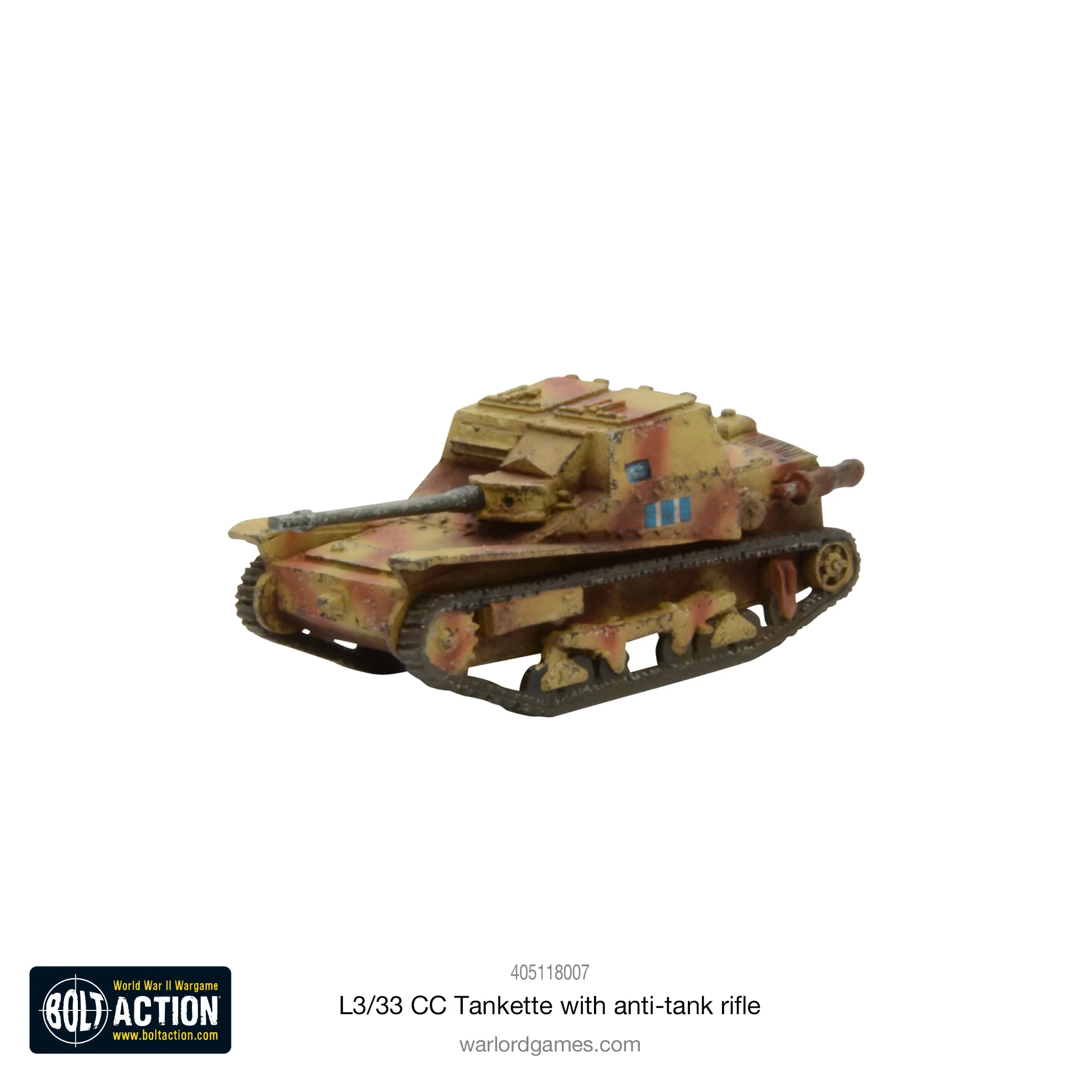 L3/33 CC Tankette with anti-tank rifle - Image 2