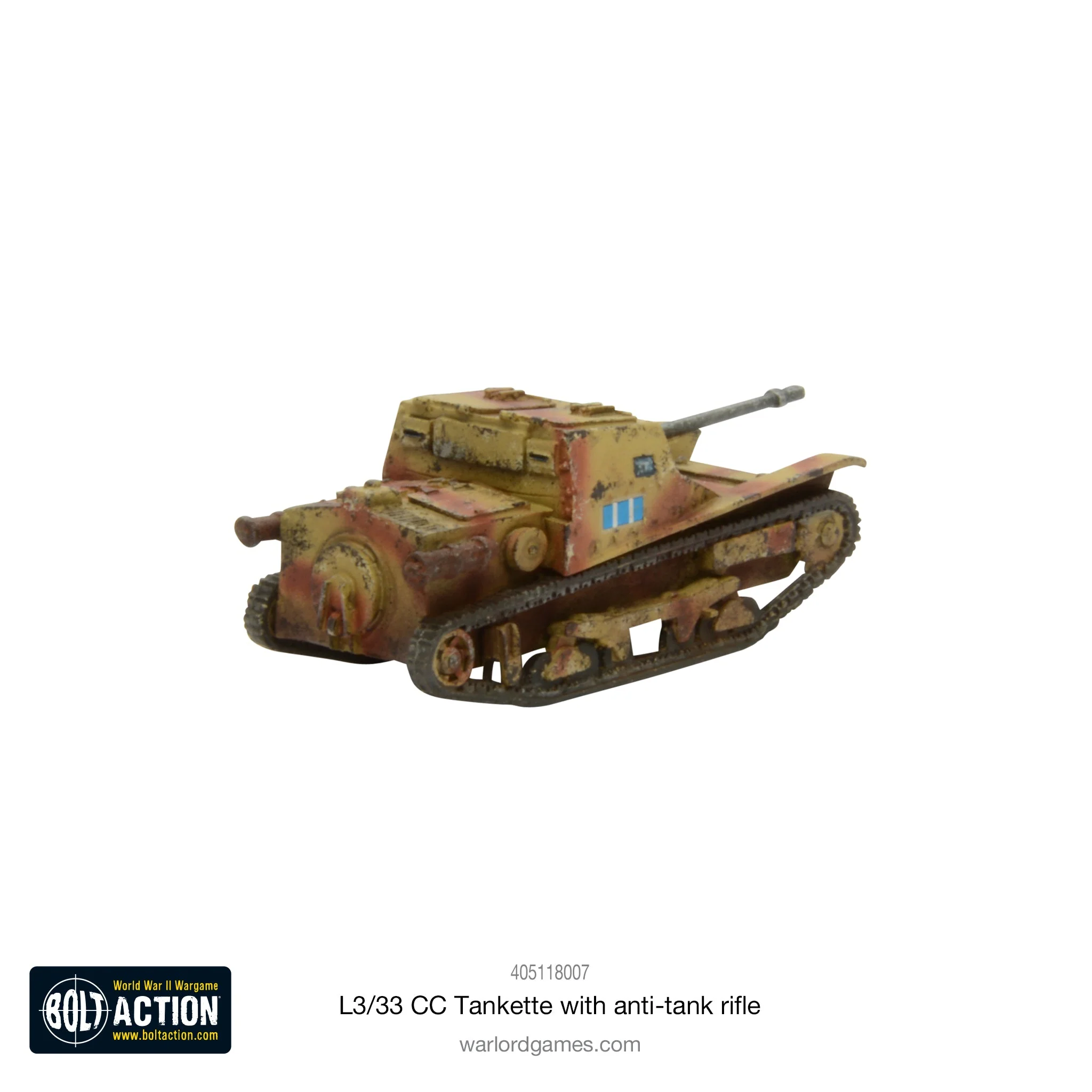 L3/33 CC Tankette with anti-tank rifle - Image 4